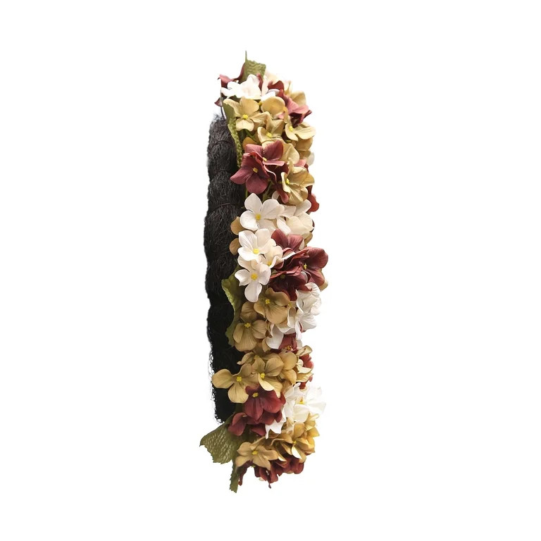 My Texas House Fall Hydrangea Wreath, Cream and Brown, 24" | Walmart (US)