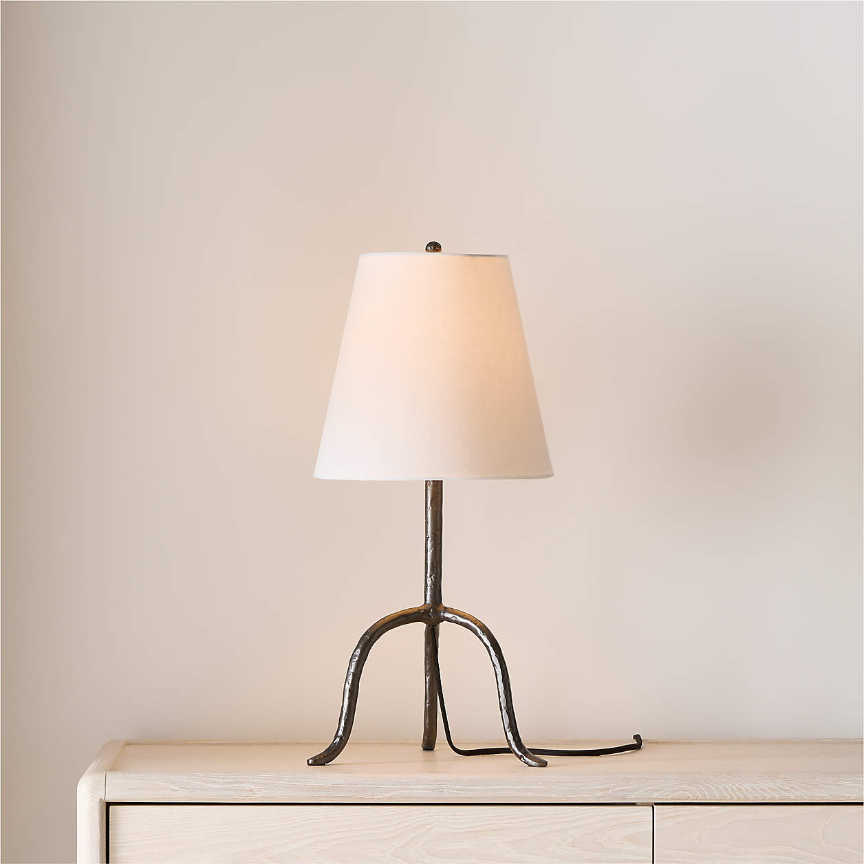 Cardiff Black Table Lamp 23.25" + Reviews | Crate & Barrel | Crate & Barrel
