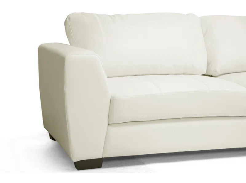 Billyray 116.5" Wide Faux Leather Sofa & Chaise | Wayfair North America