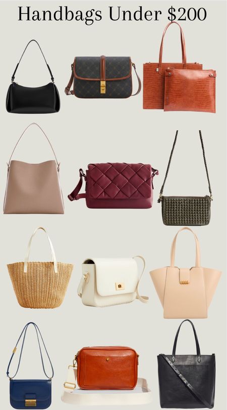 Purses, totes, crossbody bags & handbags $200 & under 

#LTKsalealert #LTKFind #LTKstyletip