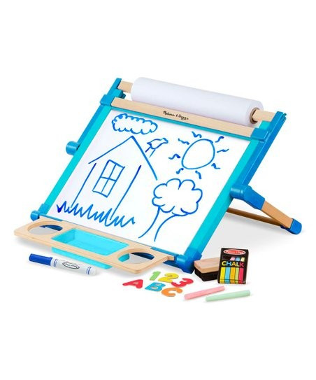 Melissa & Doug Double-Sided Magnetic Tabletop Easel | Zulily