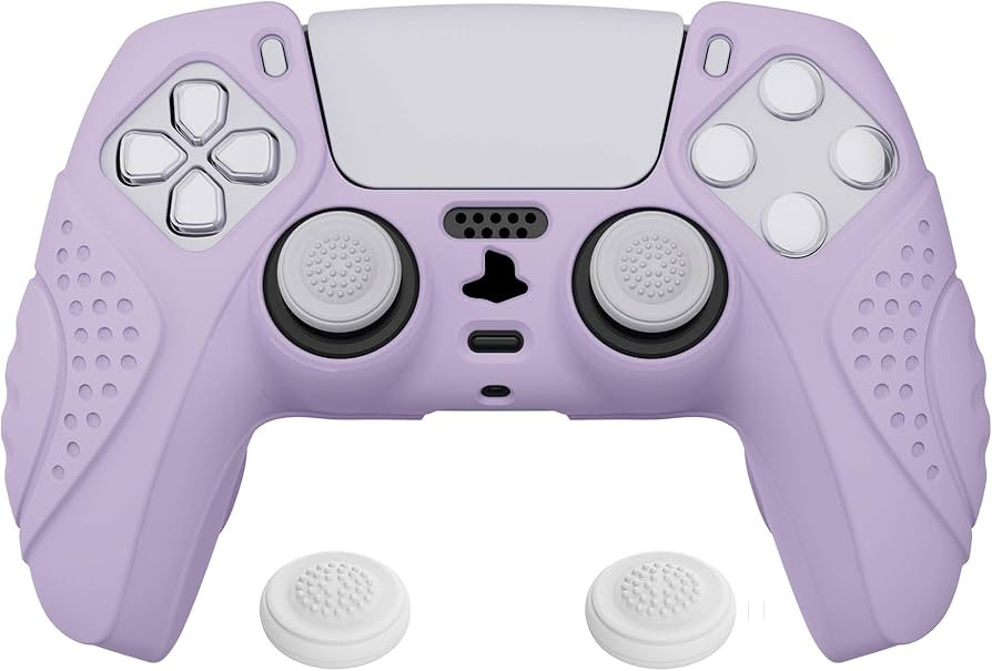 eXtremeRate PlayVital Guardian Edition Mauve Purple Ergonomic Soft Anti-Slip Controller Silicone ... | Amazon (US)