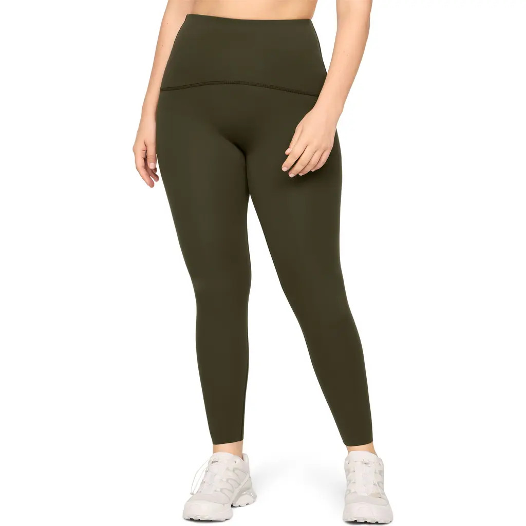 SPANX® SPANXshape™ Booty Boost® Full Length Leggings in Monstera at Nordstrom, Size Large | Nordstrom