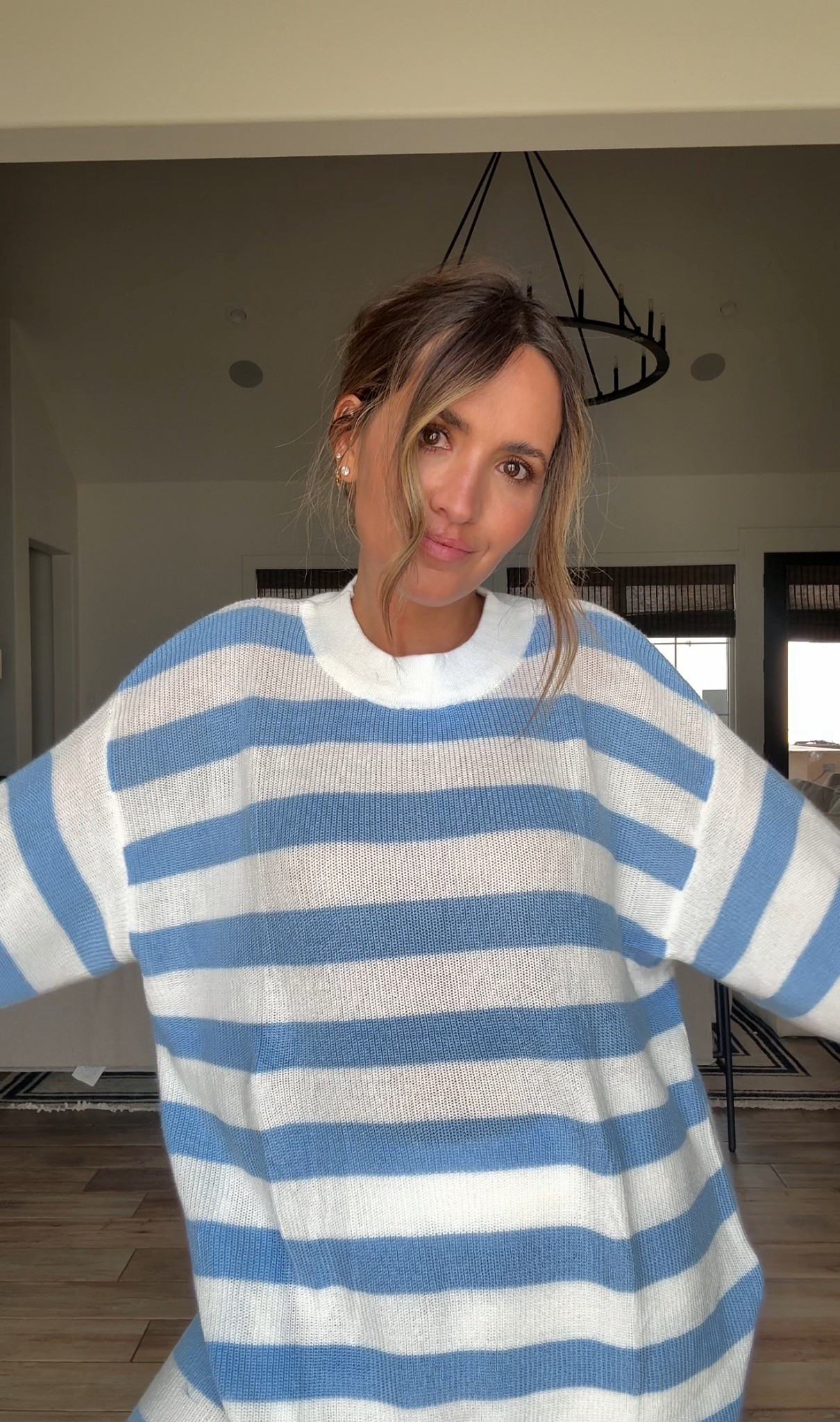 The best striped set! 

amazon sweater, amazon prime, amazon fashion