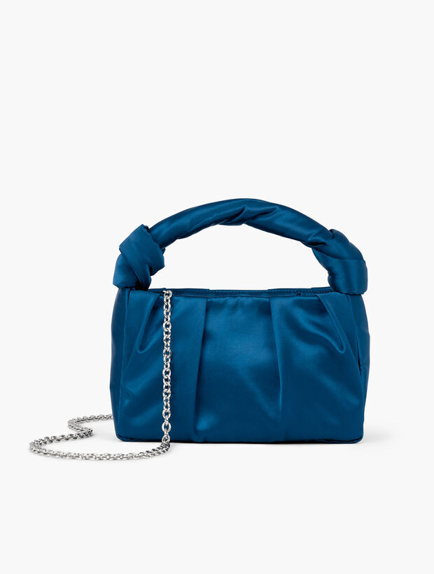 Satin Knotted Clutch | Talbots