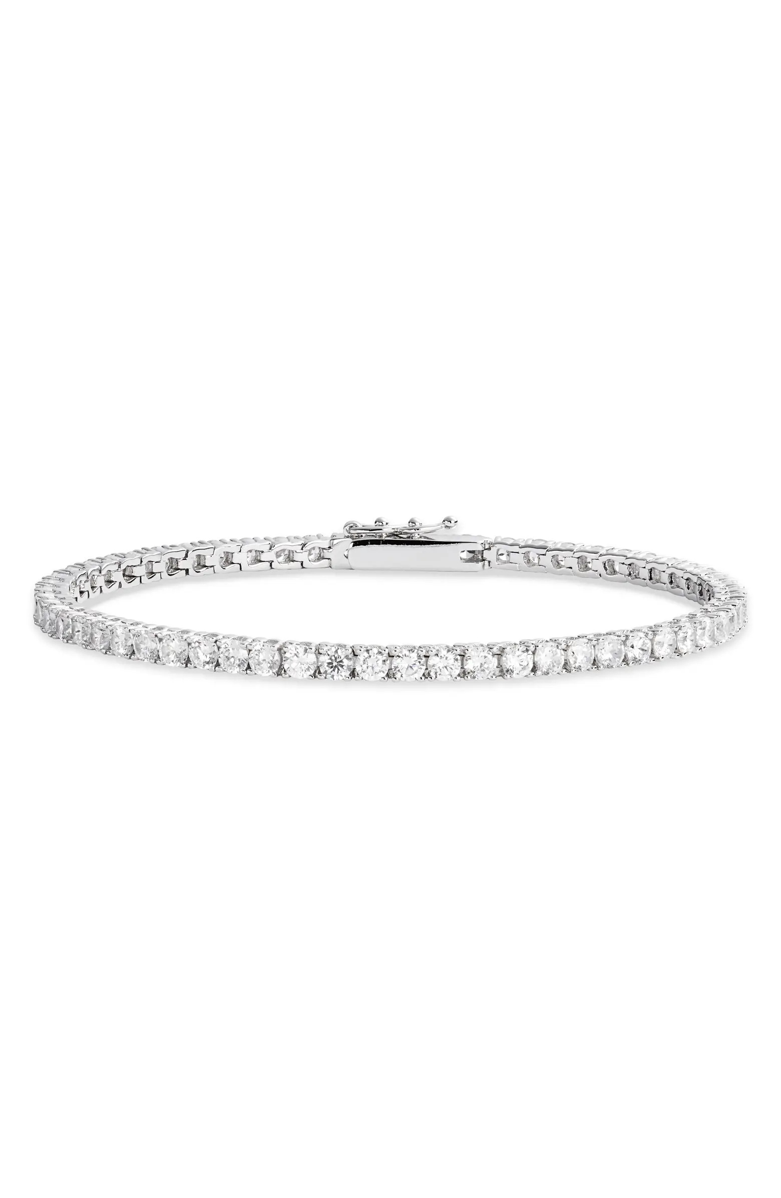 Nordstrom Cubic Zirconia Tennis Bracelet | Nordstrom | Nordstrom