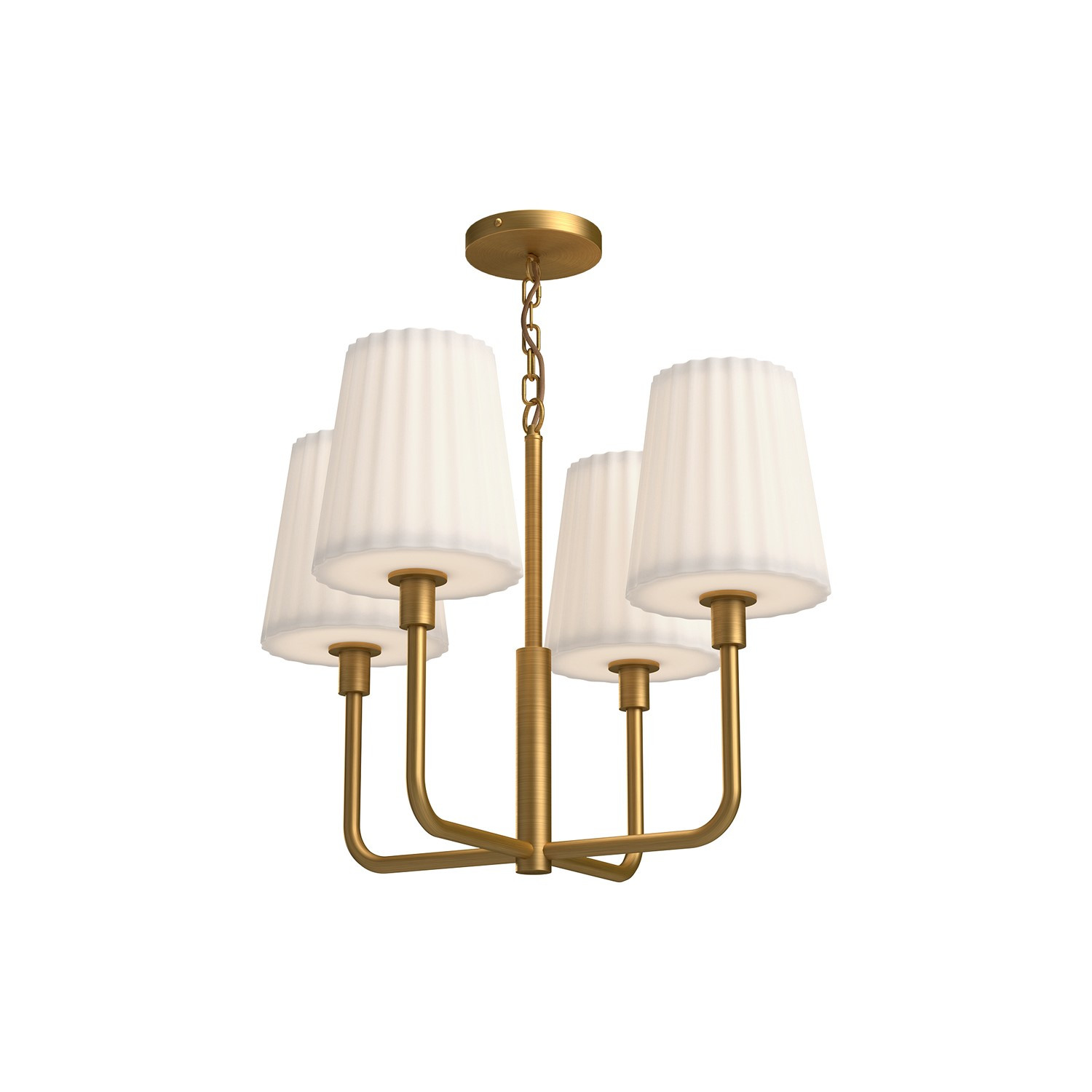 Plisse Chandelier | Lightopia