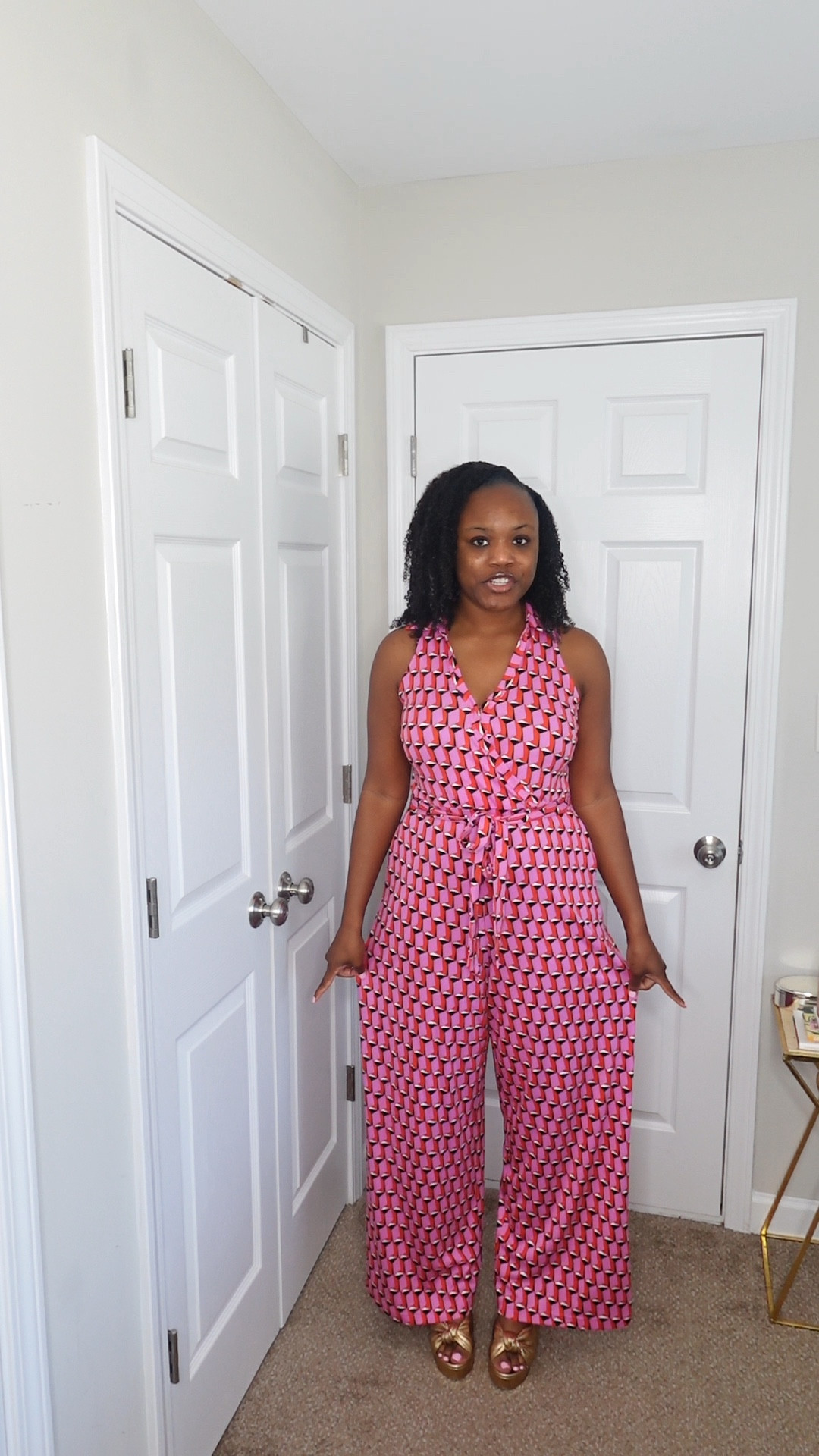 Here is my Diane Von Furstenberg x Target jumpsuit, with Michael Kors heels!

#LTKxTarget #LTKstyletip #LTKmidsize