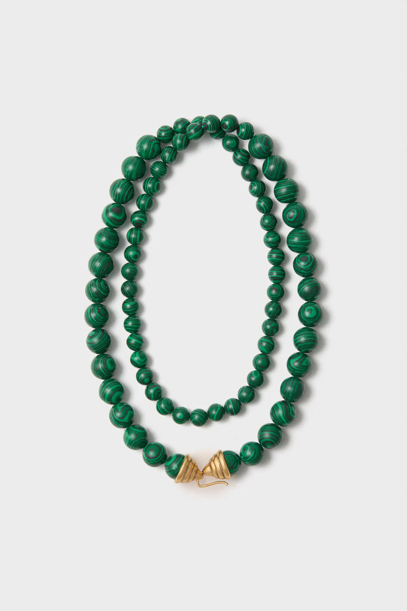 Malachite Double Strand Celine Necklace | Tuckernuck (US)