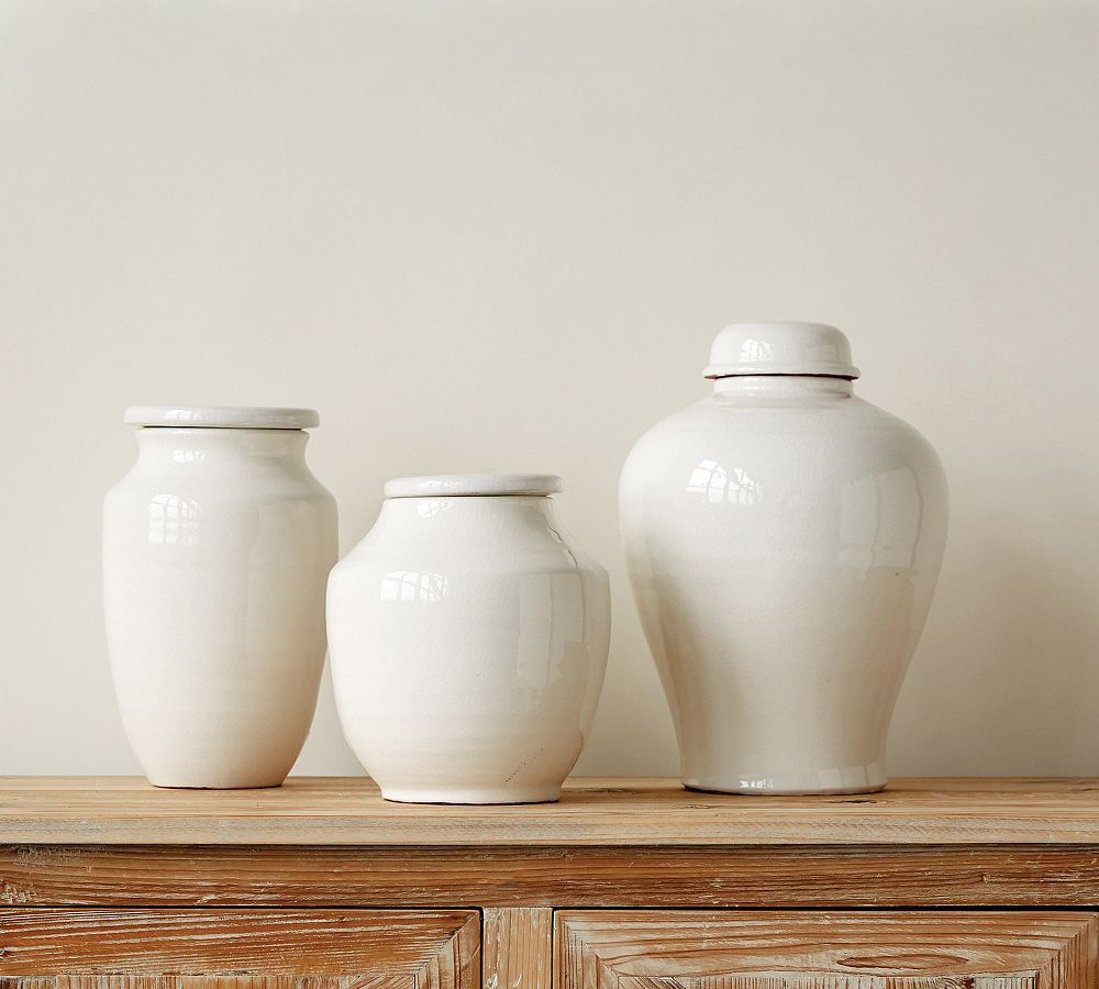 Lowrie Terracotta Jar | Pottery Barn (US)