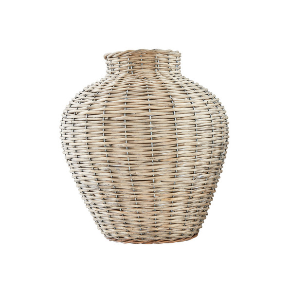 Large Woven Willow Vase | Mud Pie