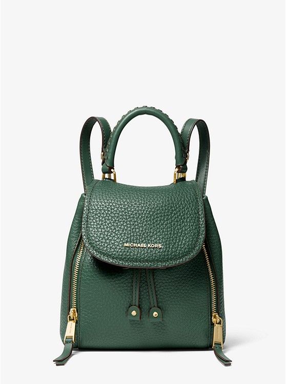 Viv Extra-Small Pebbled Leather Backpack | Michael Kors US