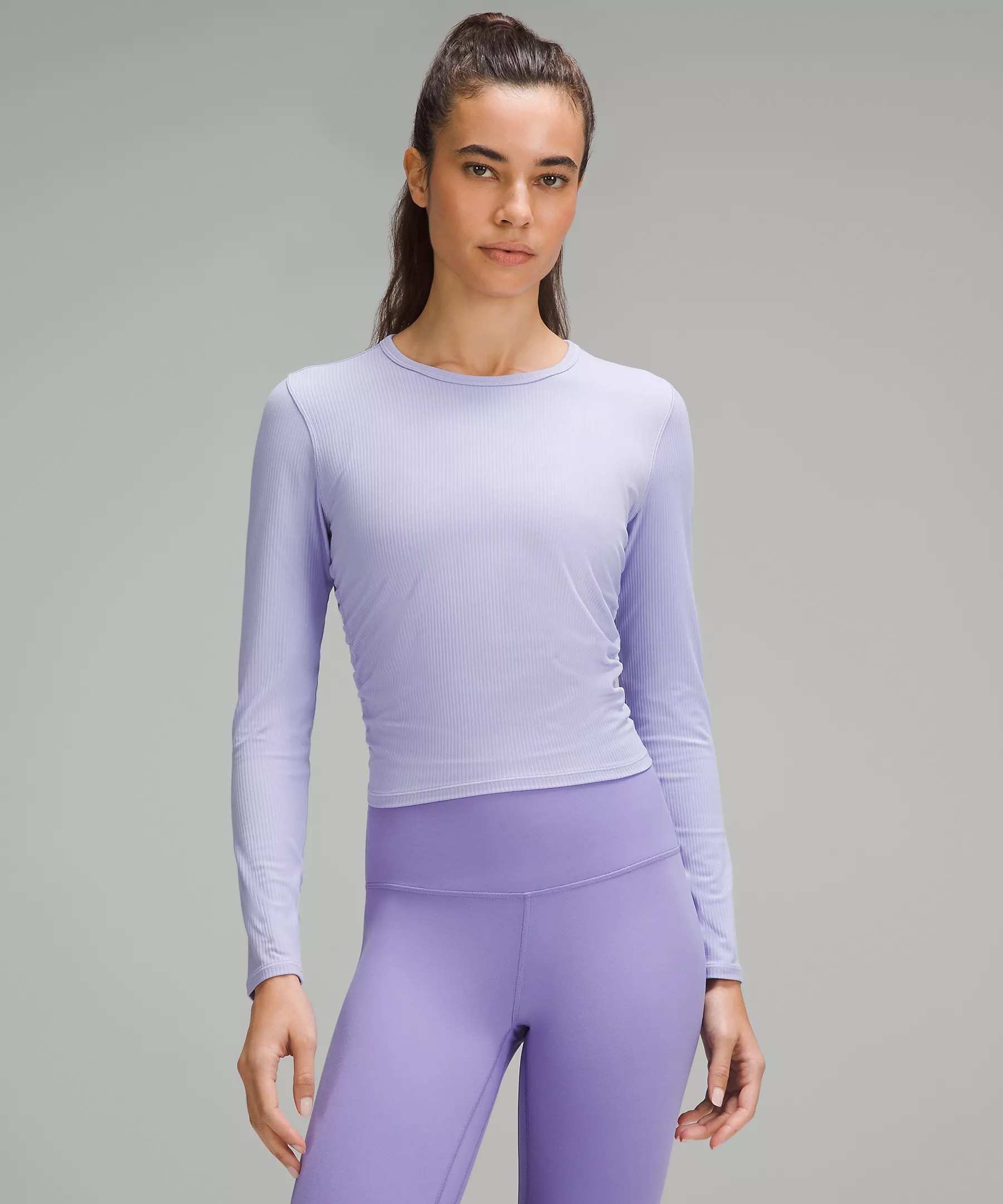 All It Takes Ribbed Nulu Long-Sleeve Shirt | Lululemon (US)