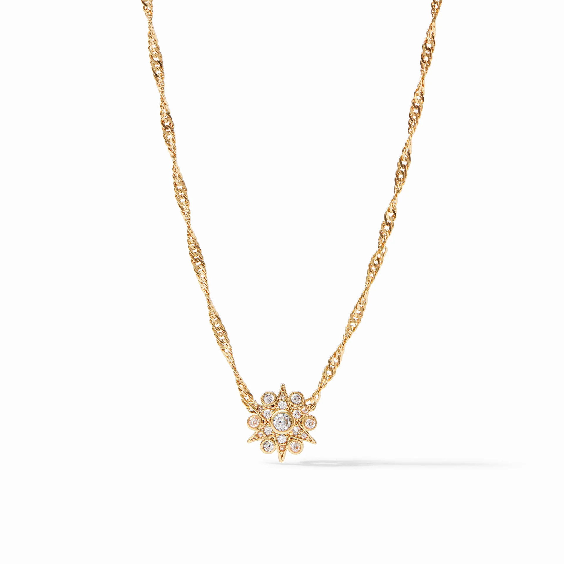 Celeste Demi Solitaire Necklace | Julie Vos | Julie Vos