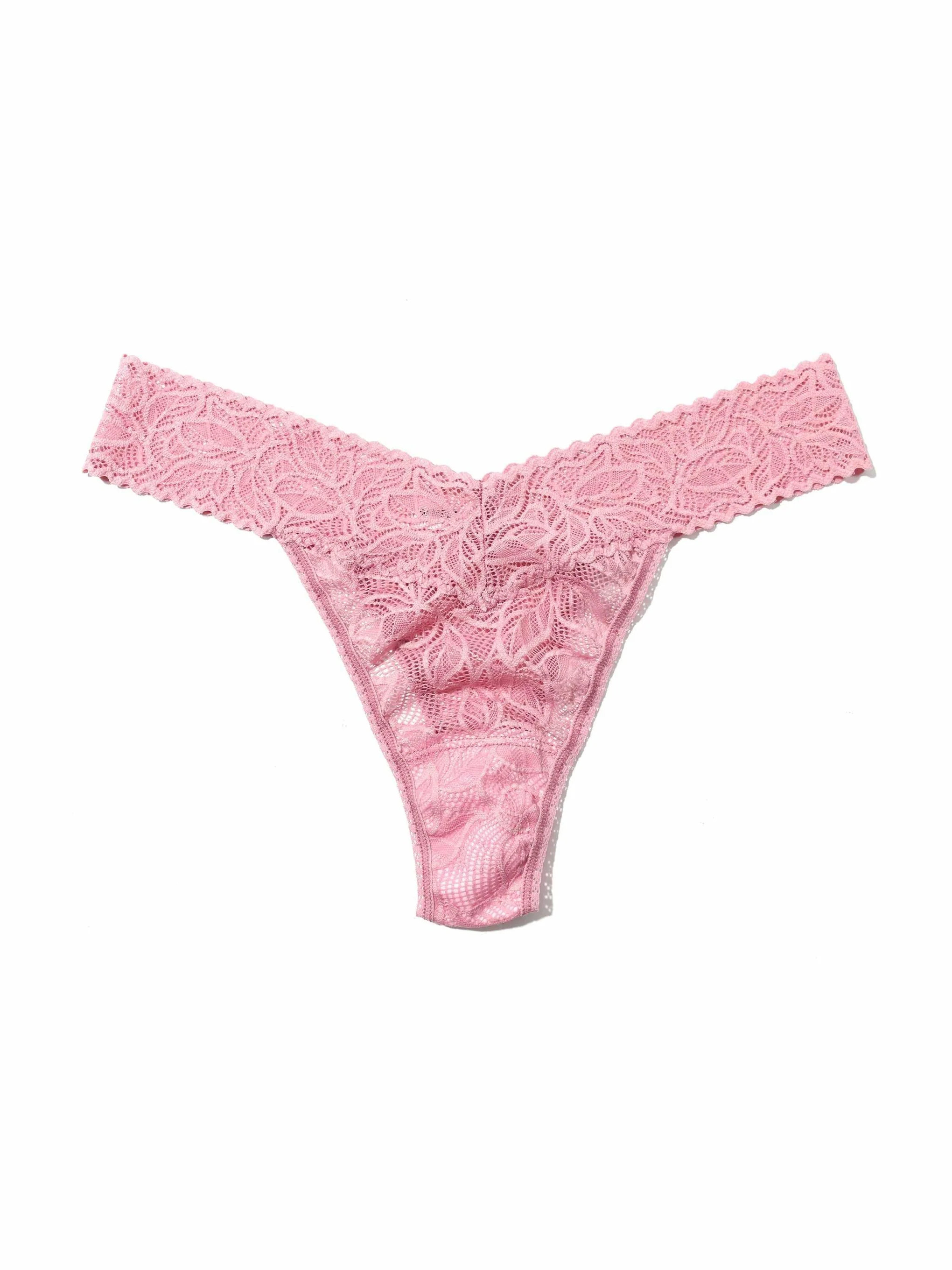 Re-Leaf Original Rise Thong Mauve Orchid Pink Sale | Hanky Panky