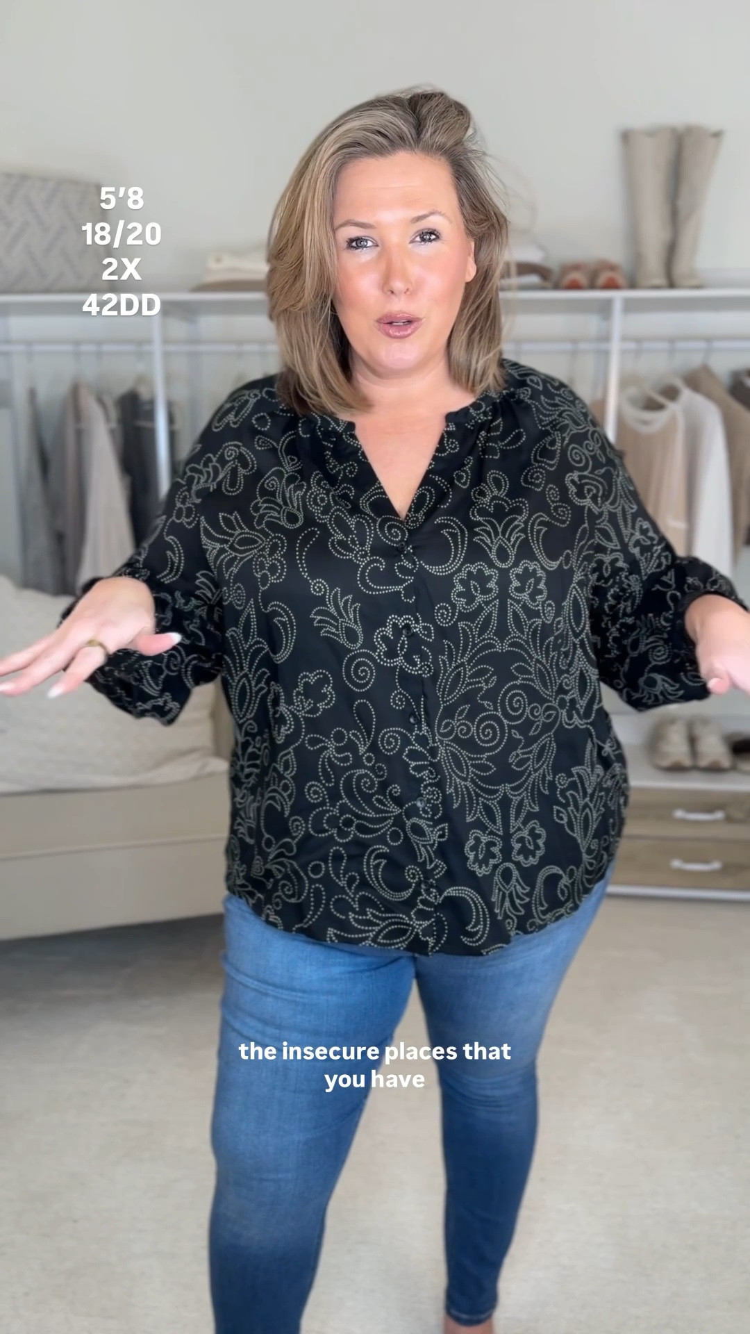 Body image friendly outfit idea! Wearing a 2X in the top. The jeans are a lighter wash Torrid bombshell and I’m wearing them in the size 18. I think they run true to size but it doesn’t hurt to size up if you’re unsure I can wear the 18 and the 20.

Plus size fashion, everyday outfit ideas, skinny jeans, body positivity, midsize fashion, spring fashion, comfy casual, ootd, realistic outfit ideass midsize

#LTKPlusSize #LTKMidsize #LTKootd