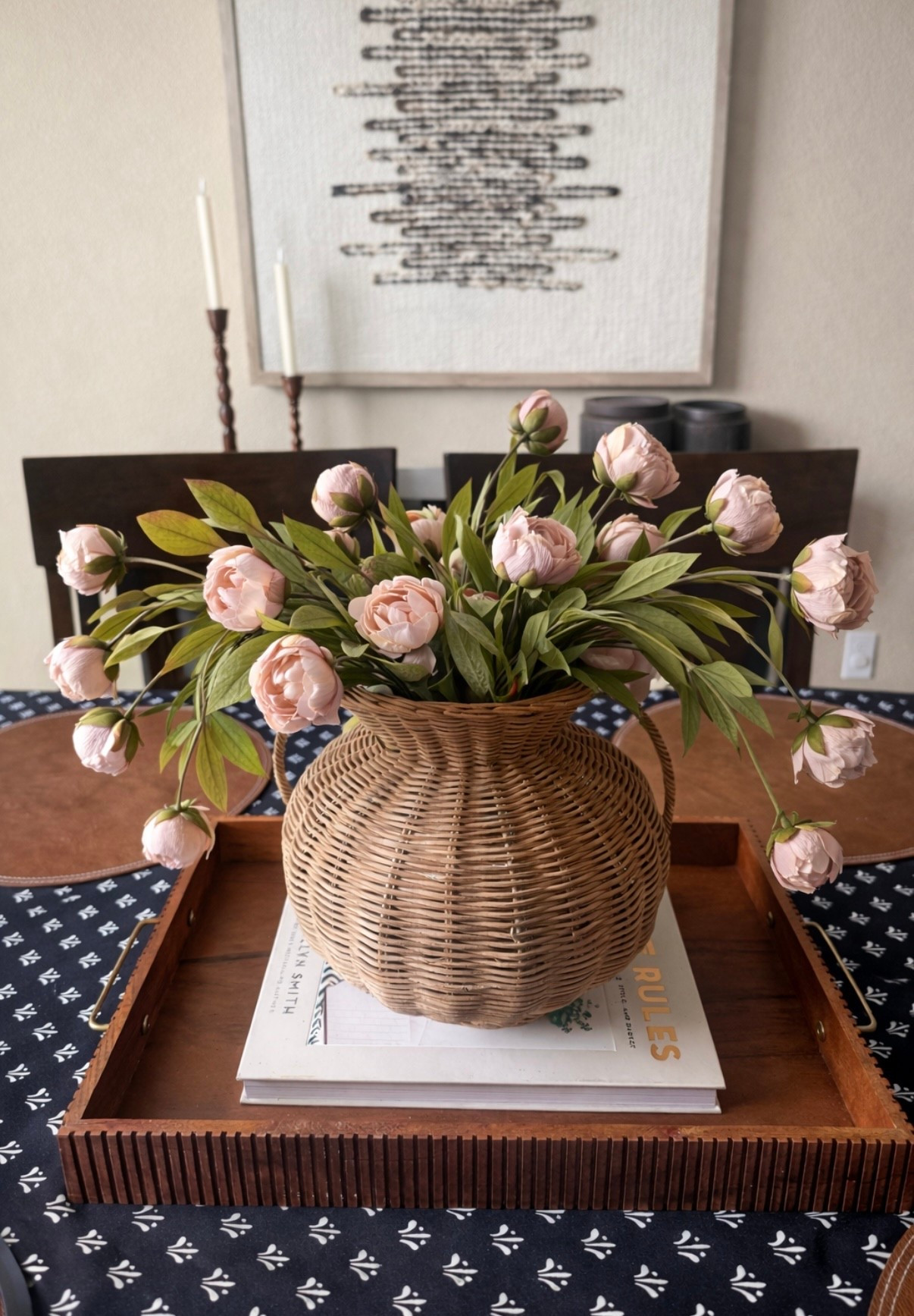 my new spring + early summer table setup 🌿

I wanted something that felt light, neutral, and easy to transition through the seasons
these pieces gave me that soft, layered look without feeling overdone

a mix of textures, simple stems, and warm tones — it instantly made the space feel more put together 🤎

everything I used is linked here if you want to recreate the look or mix it into your own space

#ltkhome #springdecor #neutralhome

#LTKSaleAlert #LTKHome #LTKdayinmylife