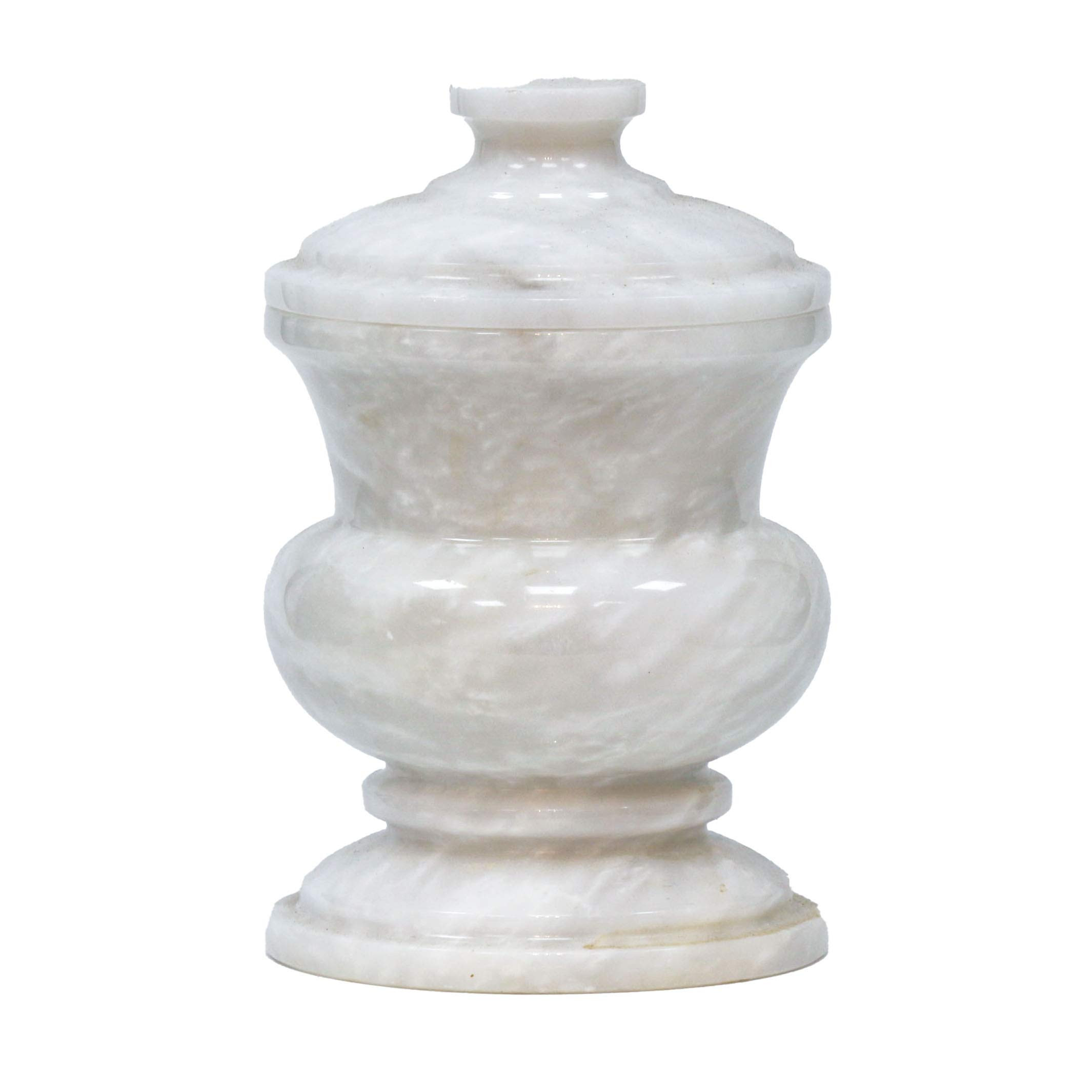 Bello Treasure White Marble Jar with Lid. Jewelry Box, Small Trinket Case, Kitchen Spices Contain... | Amazon (US)