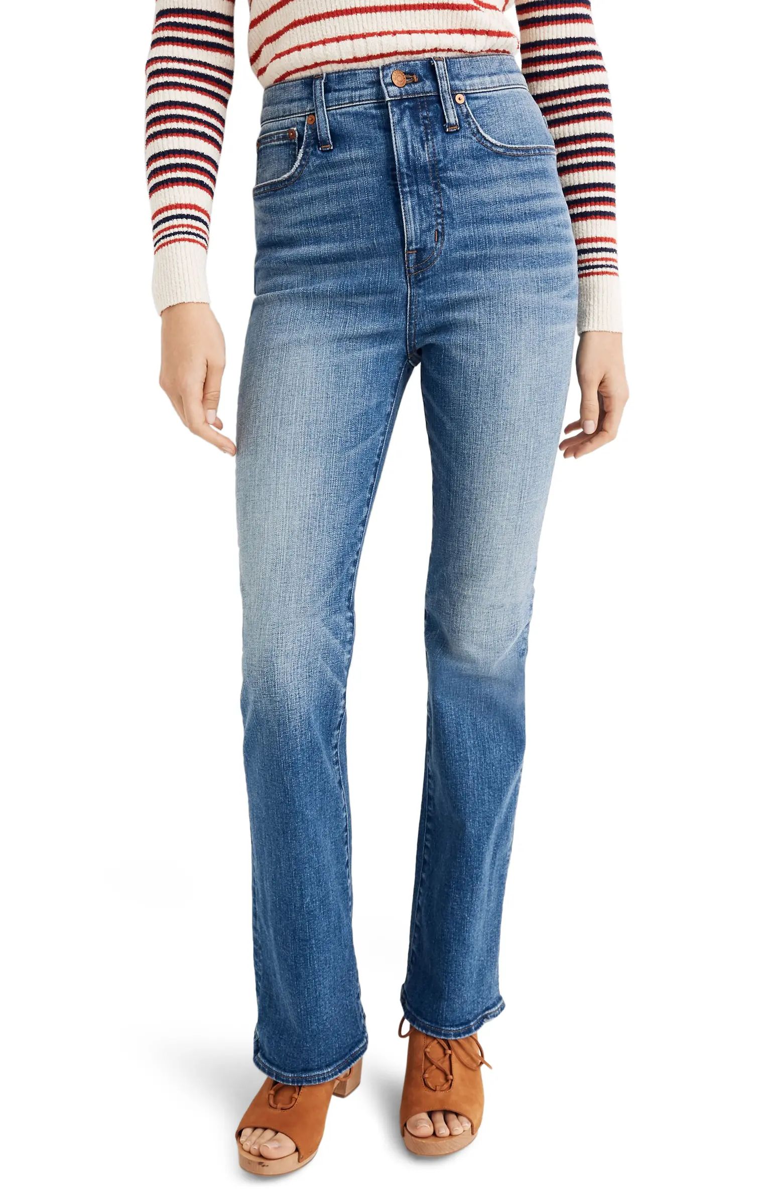 High Waist Skinny Flare Jeans | Nordstrom