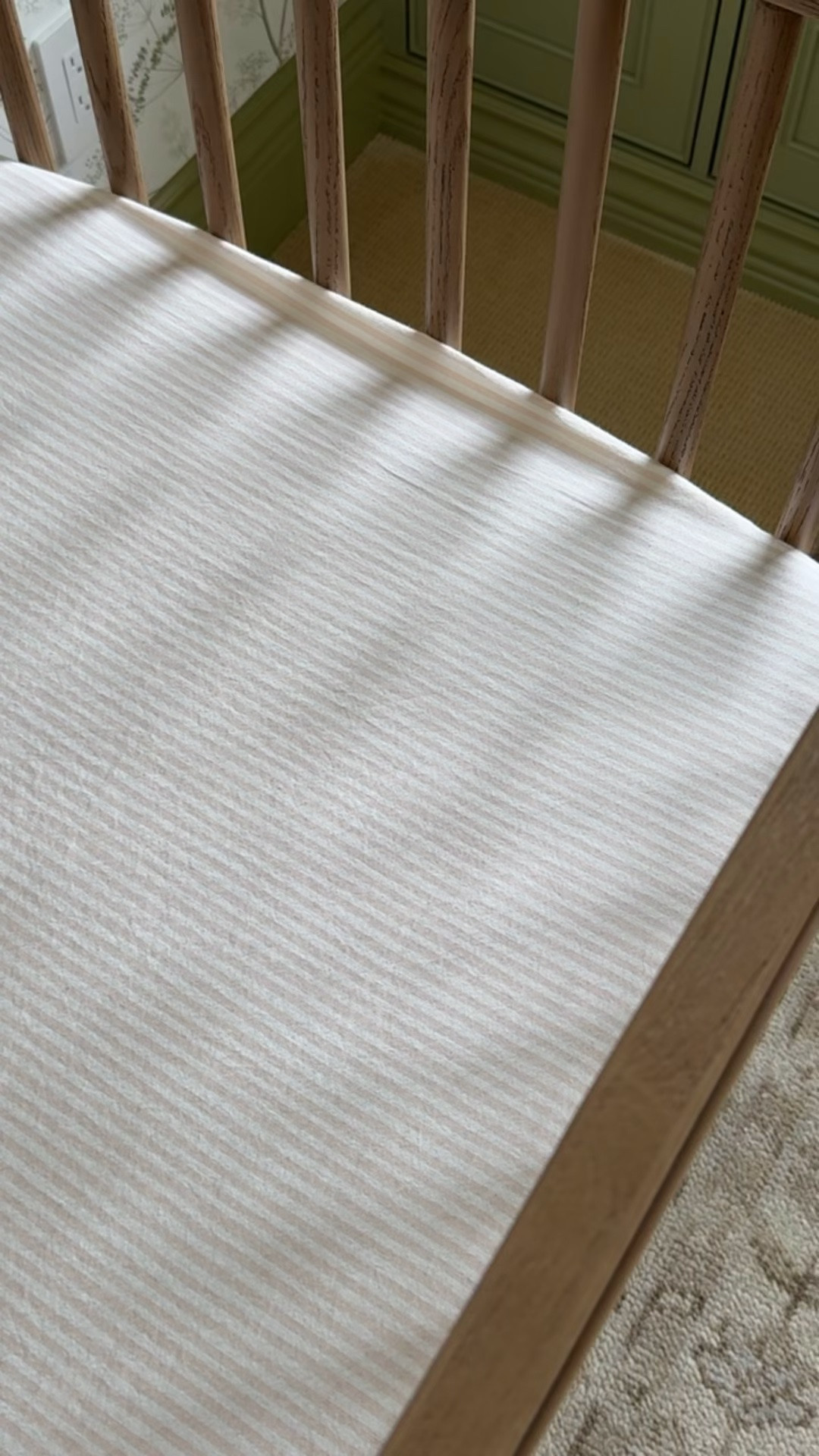 Our crib, crib mattress, sheets, skirt, and baby essentials… ￼

#LTKBaby #LTKHome