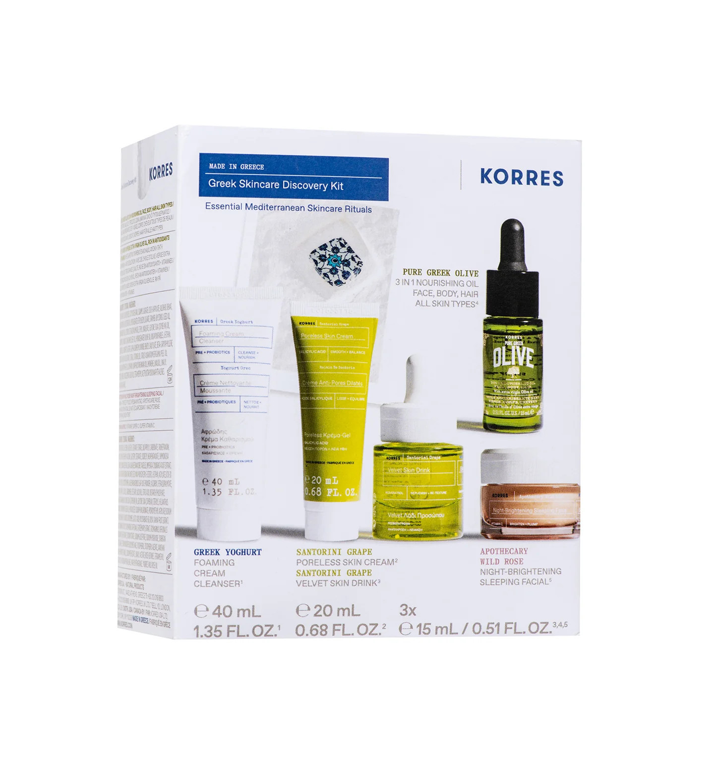 Greek Skincare Discovery Kit ($119 Value) | KORRES