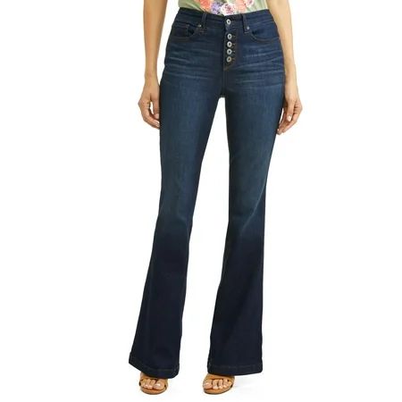 Melisa High Waist Stretch Flare Jean Women's | Walmart (US)