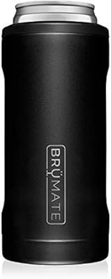 BrüMate Hopsulator Slim Double-walled Stainless Steel Insulated Can Cooler for 12 Oz Slim Cans (... | Amazon (US)