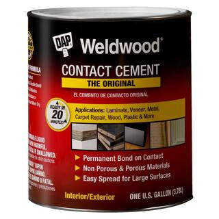 DAP Weldwood 128 fl. oz. Original Contact Cement-00273 - The Home Depot | The Home Depot