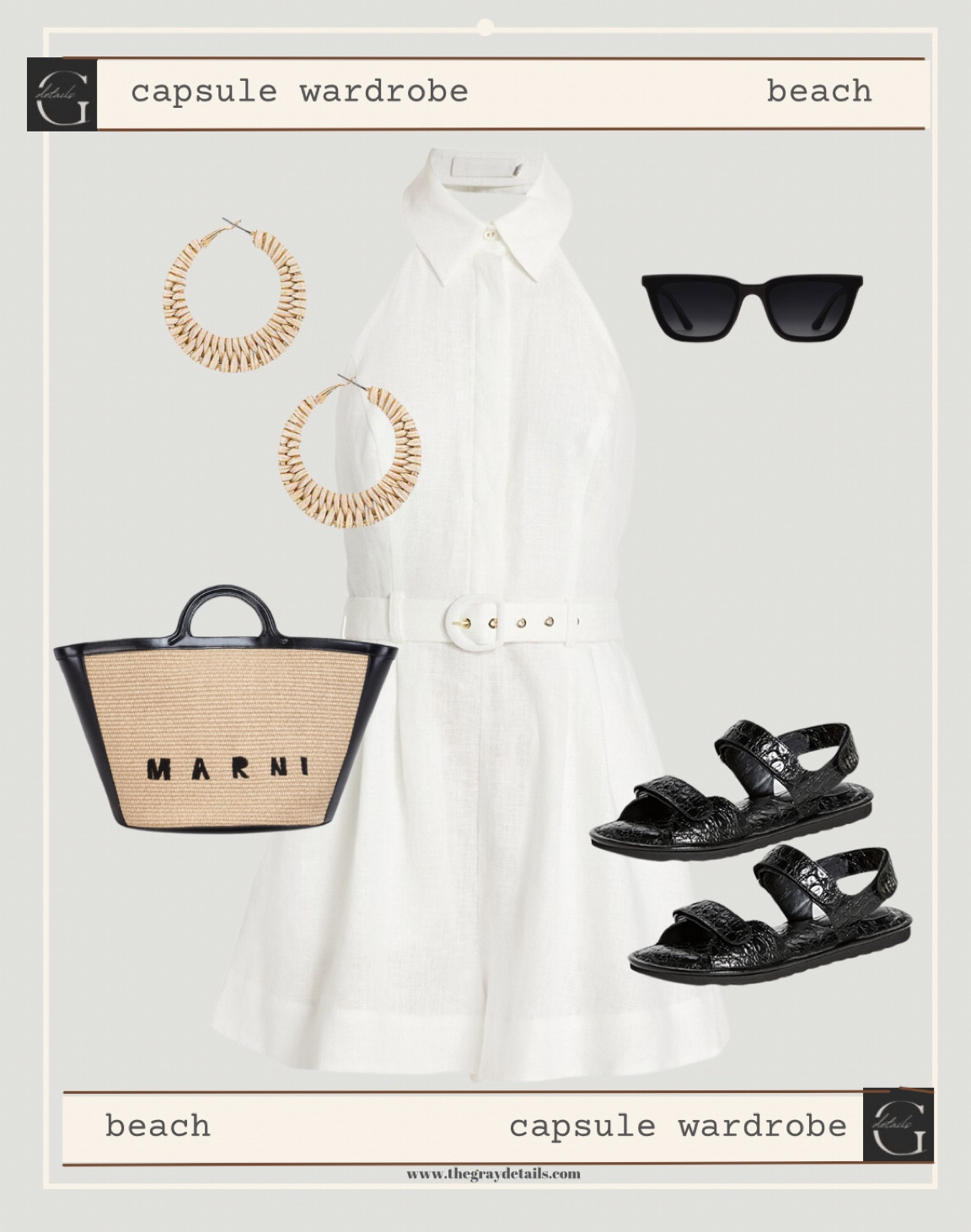 Beach vacation outfit, romper, beach outfit 

#LTKstyletip #LTKtravel #LTKFind