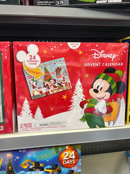 I found this adorable Disney, classic Mickey Mouse advent calendar for Christmas. And I just checked the price and it dropped from 30 to 20. Grab it now and save for the 2023 holiday season. 🖤❤️🐭🎄

#LTKHoliday #LTKGiftGuide #LTKsalealert