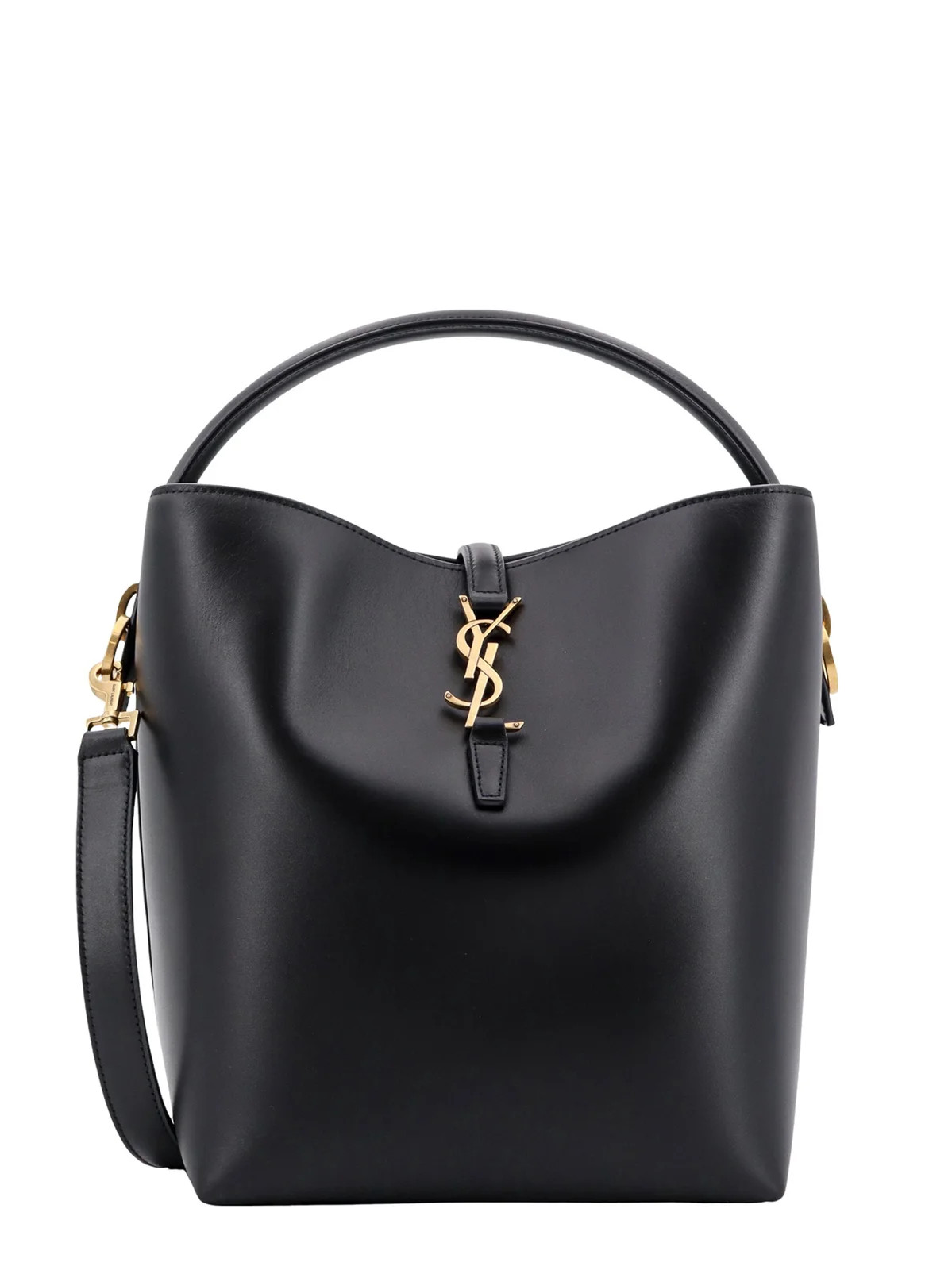 Saint Laurent Le 37 Logo Plaque Shoulder Bag | Cettire Global