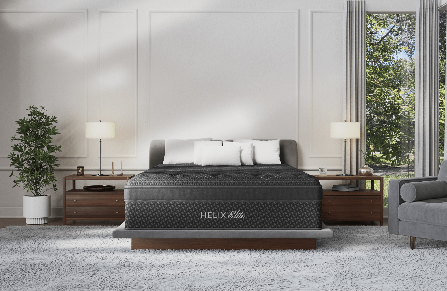 Shop the Helix Midnight Elite | Luxury Medium Feel Mattress with Premium Memory Foam - Helix Slee... | Helix Sleep