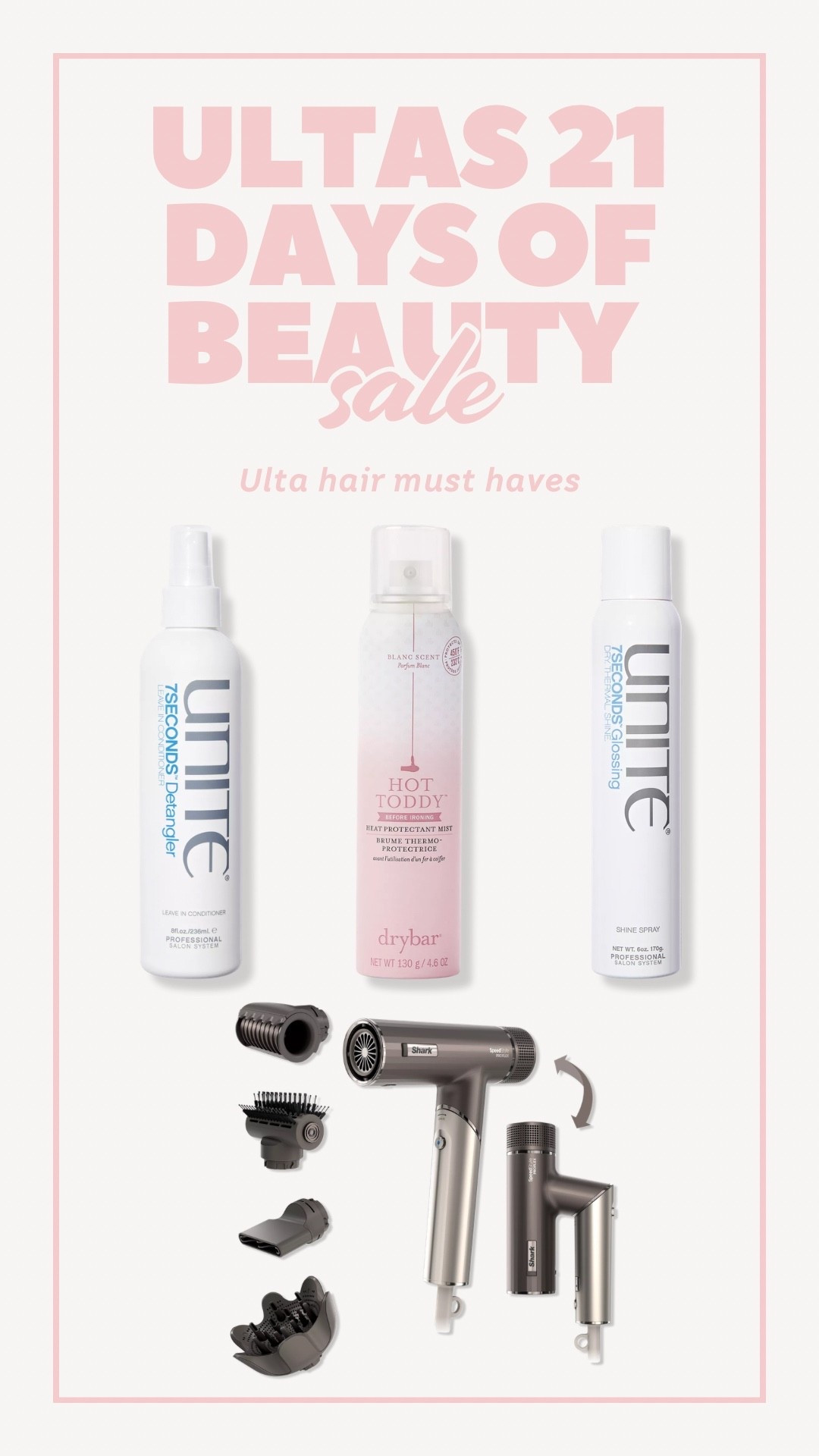 RUN and grab these high-end haircare favorites while they’re 50% off at Ulta RN!!

This sale is honestly insane 😂😍 linking everything you need below 

#LTKBeauty #LTKselfcare #LTKSpringSale