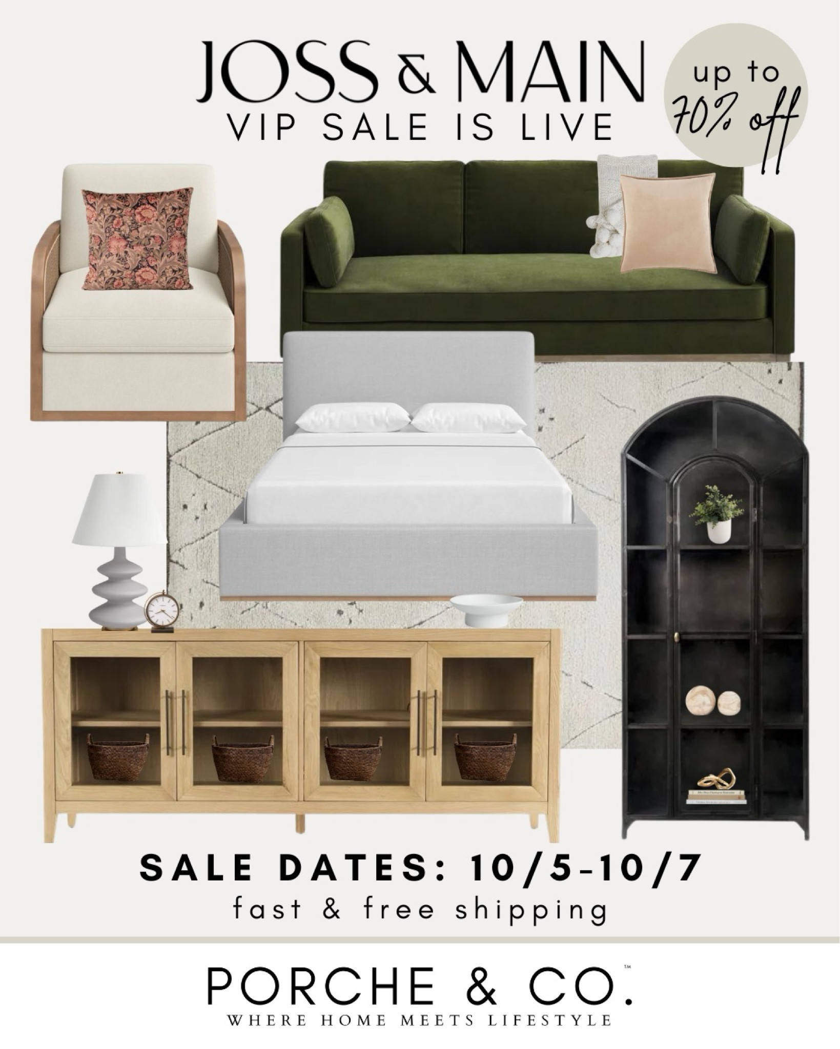 @jossandmain VIP sale up to 70% off with free and fast shipping is now LIVE! Home Decor and Furniture for your bedroom, living room or any room of your home for a huge discount! Be sure to shop before the sale ends! #jossandmain #jossandmainpartner #homedecor #home #sale #vip

#LTKSaleAlert #LTKHome #LTKStyleTip