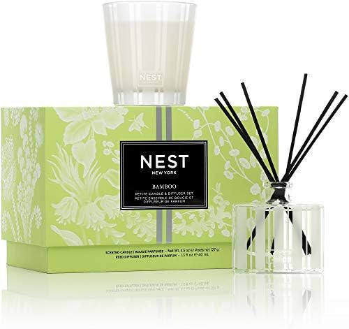 NEST Fragrances Bamboo Petite Candle & Reed Diffuser Set | Amazon (US)