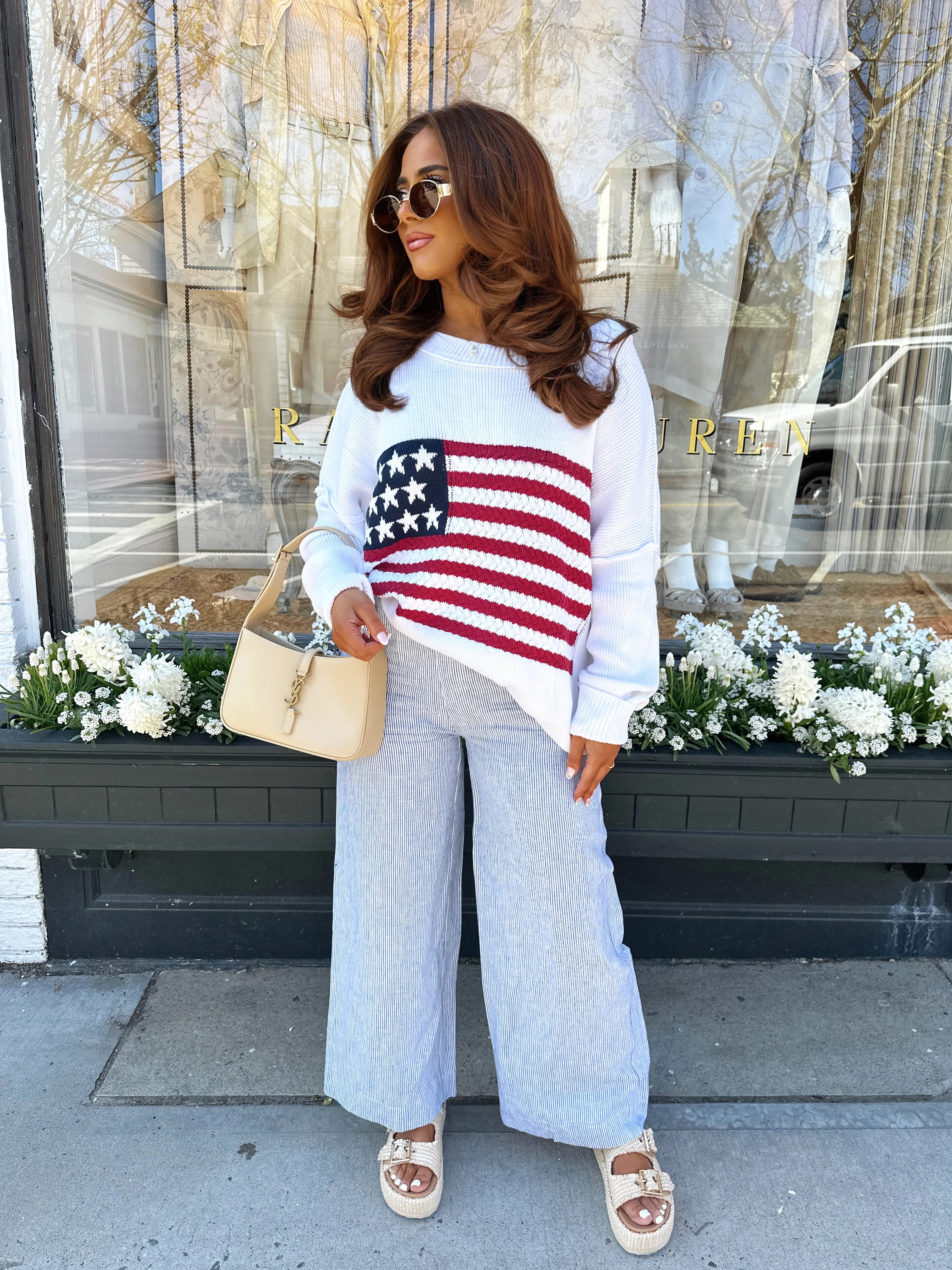 Denim Linen Pants | Shop Your Darling Style