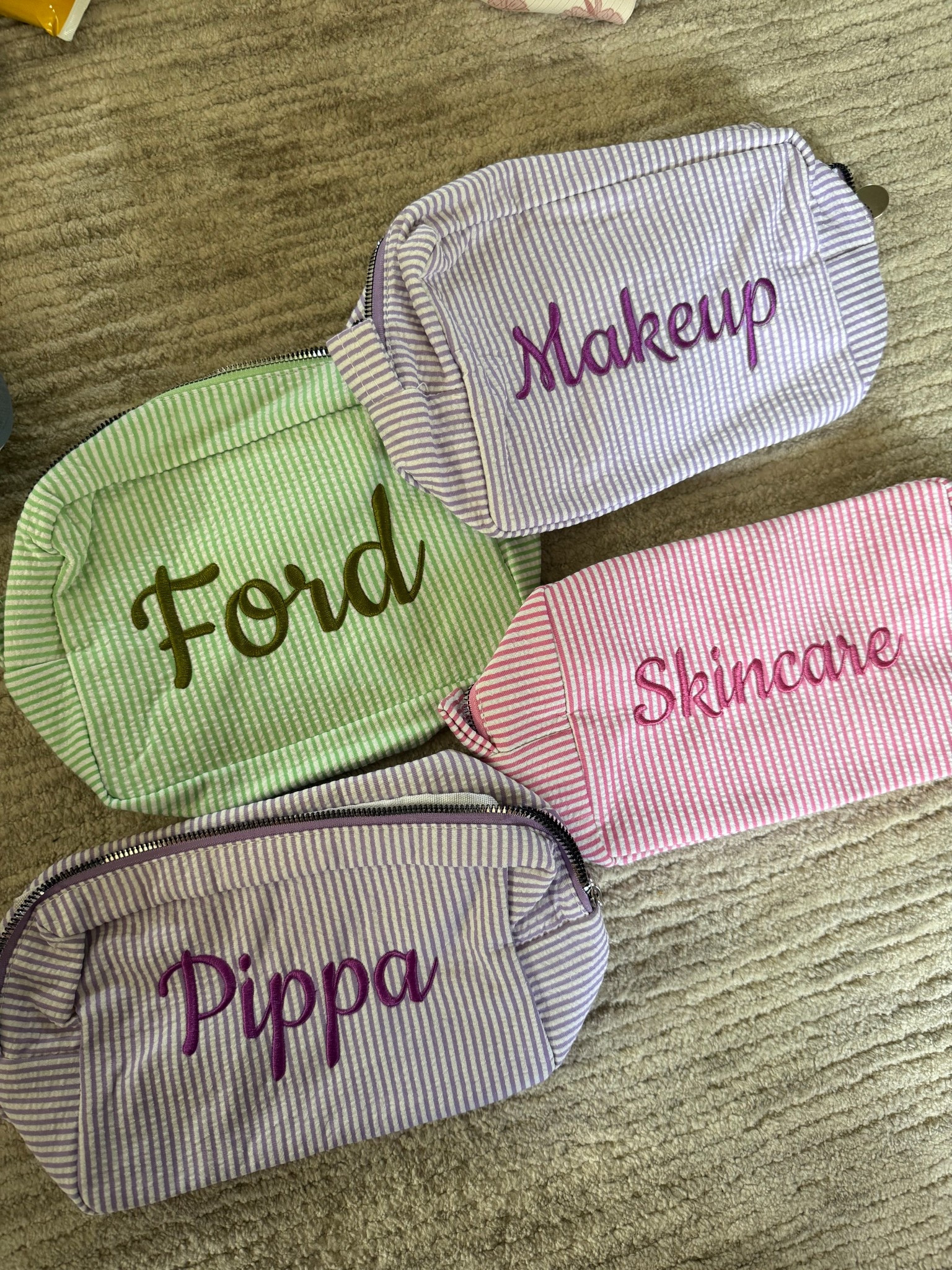 Personalized travel pouches from Amazon! 

#LTKTravel #LTKBaby #LTKFamily