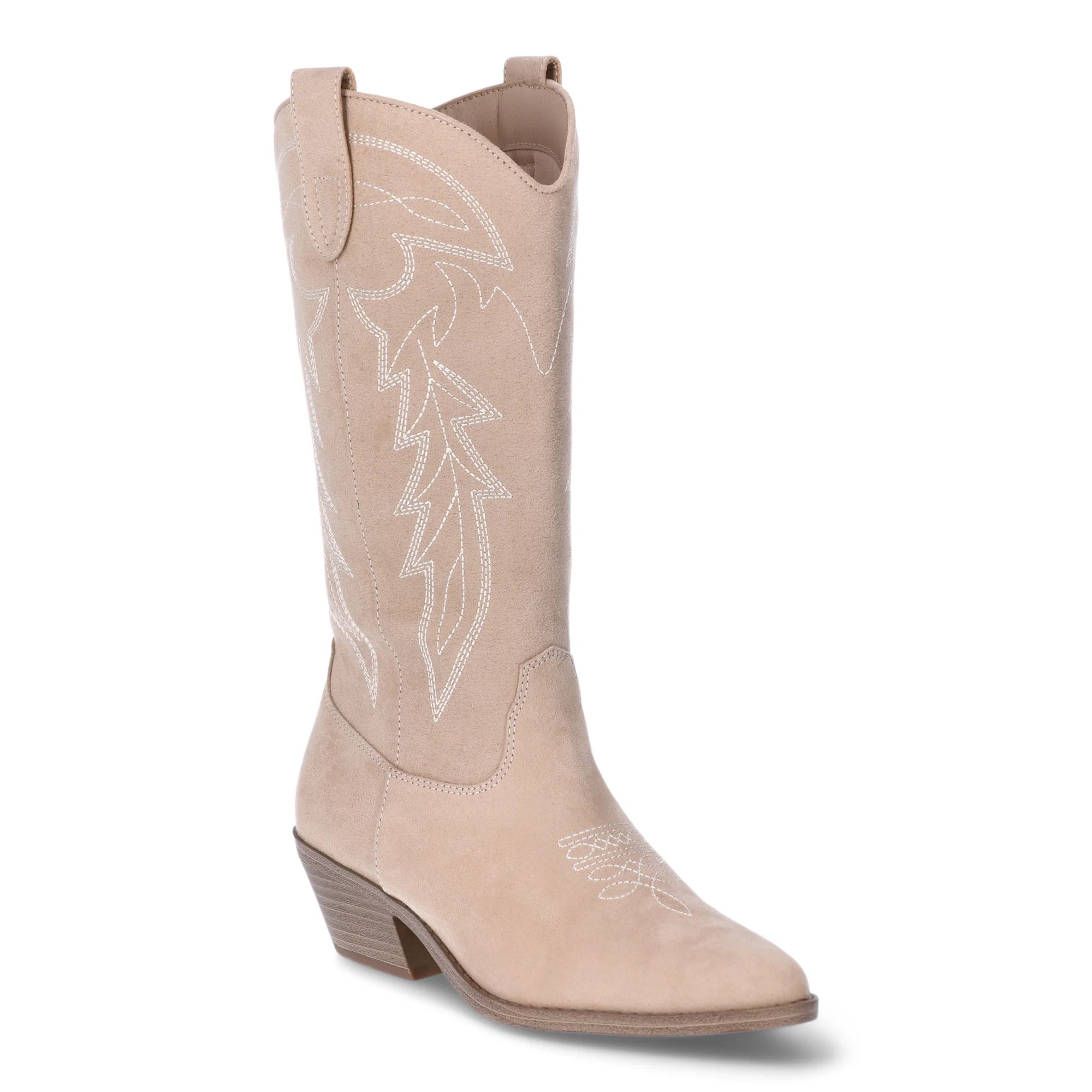 No Boundaries Tall Western Boots, Women’s | Walmart (US)