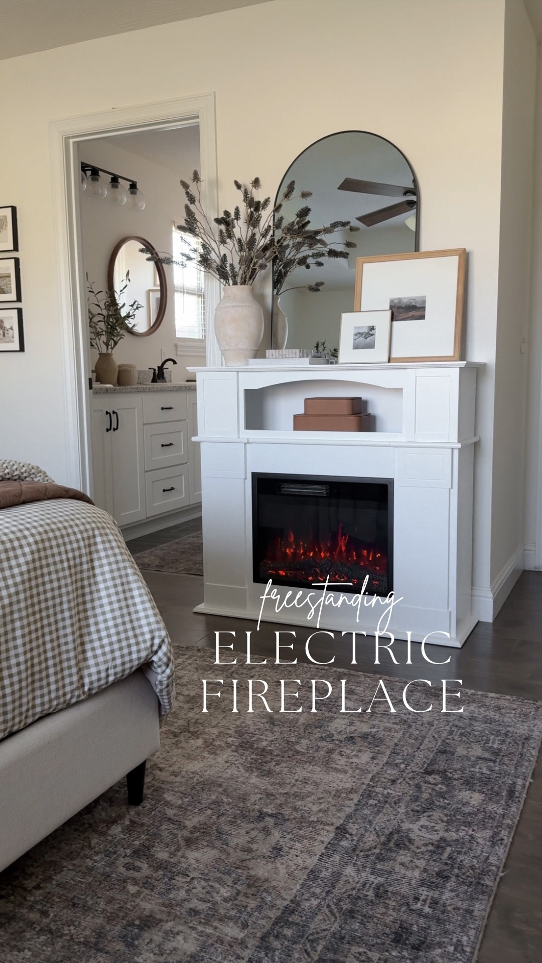 My new freestanding electric fireplace keeps things cozy and warm all season long 🔥 The crisp white finish adds a modern touch, while the traditional design adds a timeless charm. The realistic LED flames bring that perfect cozy glow. With adjustable heat settings, remote control, and quiet operation—it’s all the warmth and ambiance you need for the cold months ahead!

#LTKFamily #LTKSeasonal #LTKHome