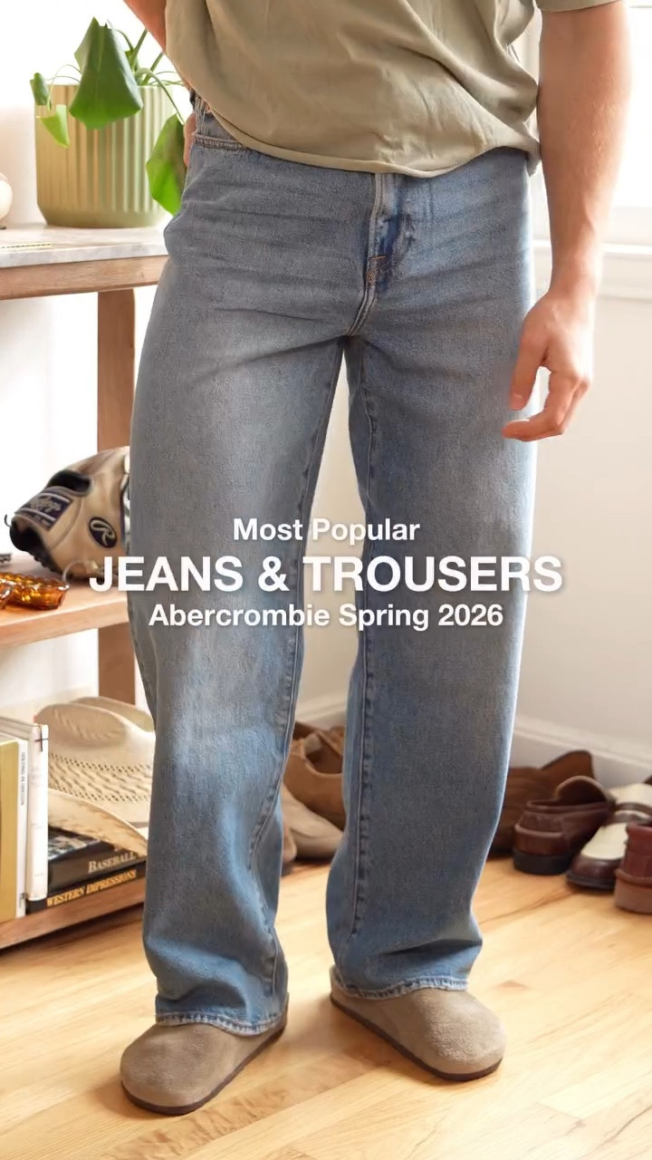 7 pants to consider for the Spring🌤️

Take advantage of the 15% and 20% sale @abercrombie with some new pants! These are my favorite pants from their Spring 2026 release. 

Comment “shop” on this video to receive a link with all the jeans🫱🏼‍🫲🏽

Sizing reference: 5’11 - 170lbs (wore 30x32 and medium)

🏷️: men’s pants, men’s jeans, Abercrombie jeans, Abercrombie baggy jeans, jeans for men, pants for men
#menspants #mensjeans #abercrombie 

https://liketk.it/69be2

#LTKMens #LTKSeasonal #LTKSaleAlert