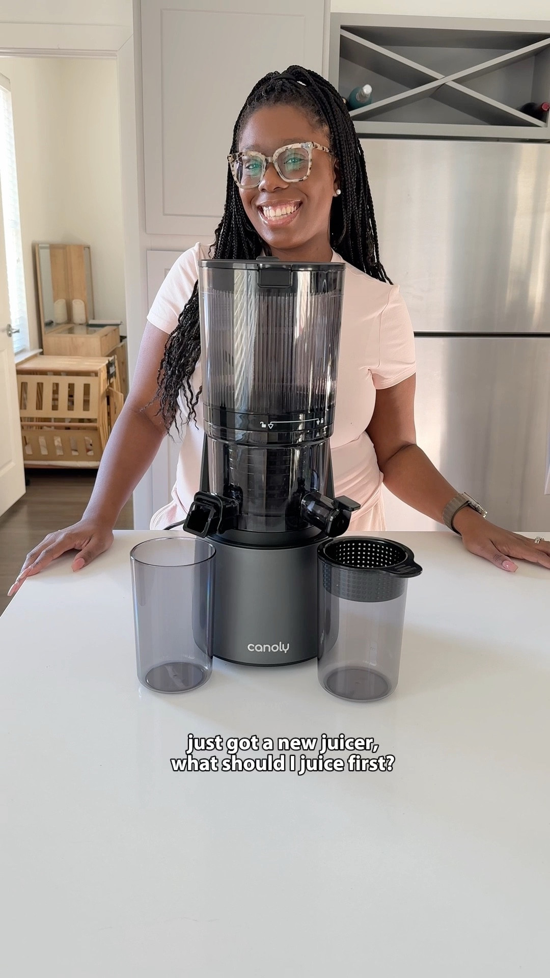 Just got my hands on the new Canoly C16! Let’s put this baby to work & see what she can do! 😅 What should I juice first? 👀

#LTKHome #LTKSaleAlert