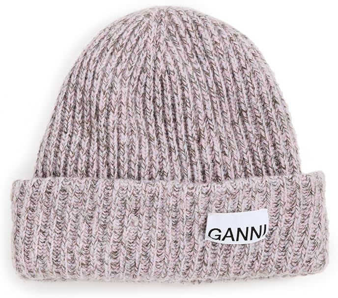 Ganni Women's Rib Knit Beanie | Amazon (US)