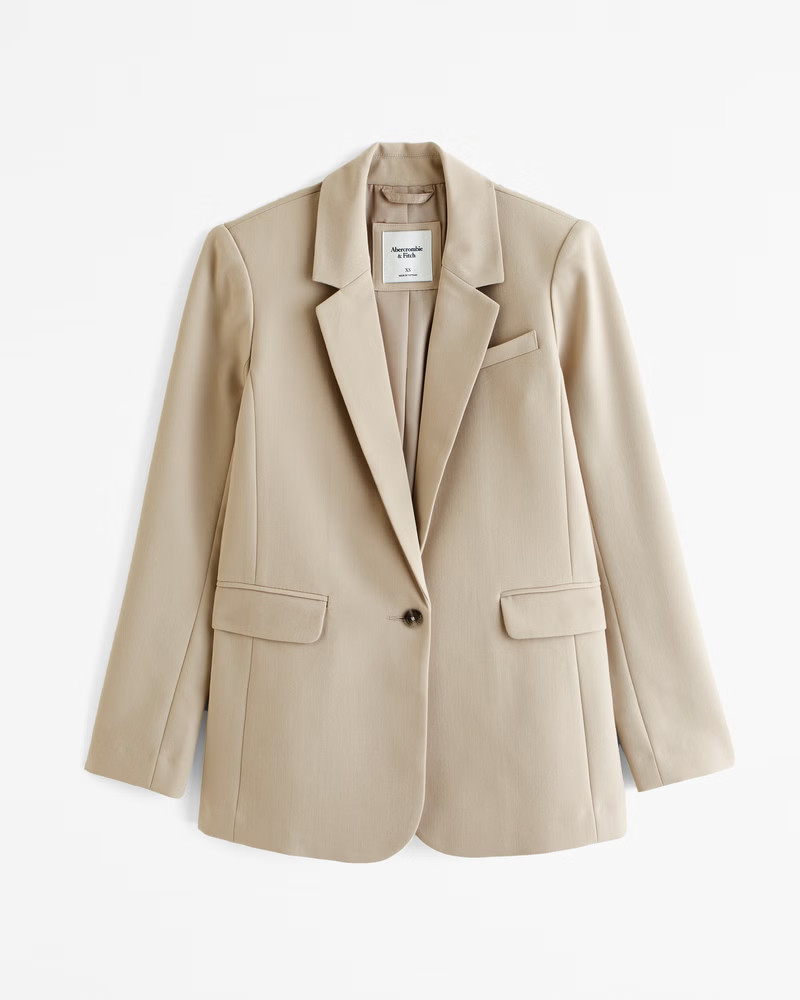 Classic Suiting Blazer | Abercrombie & Fitch (US)
