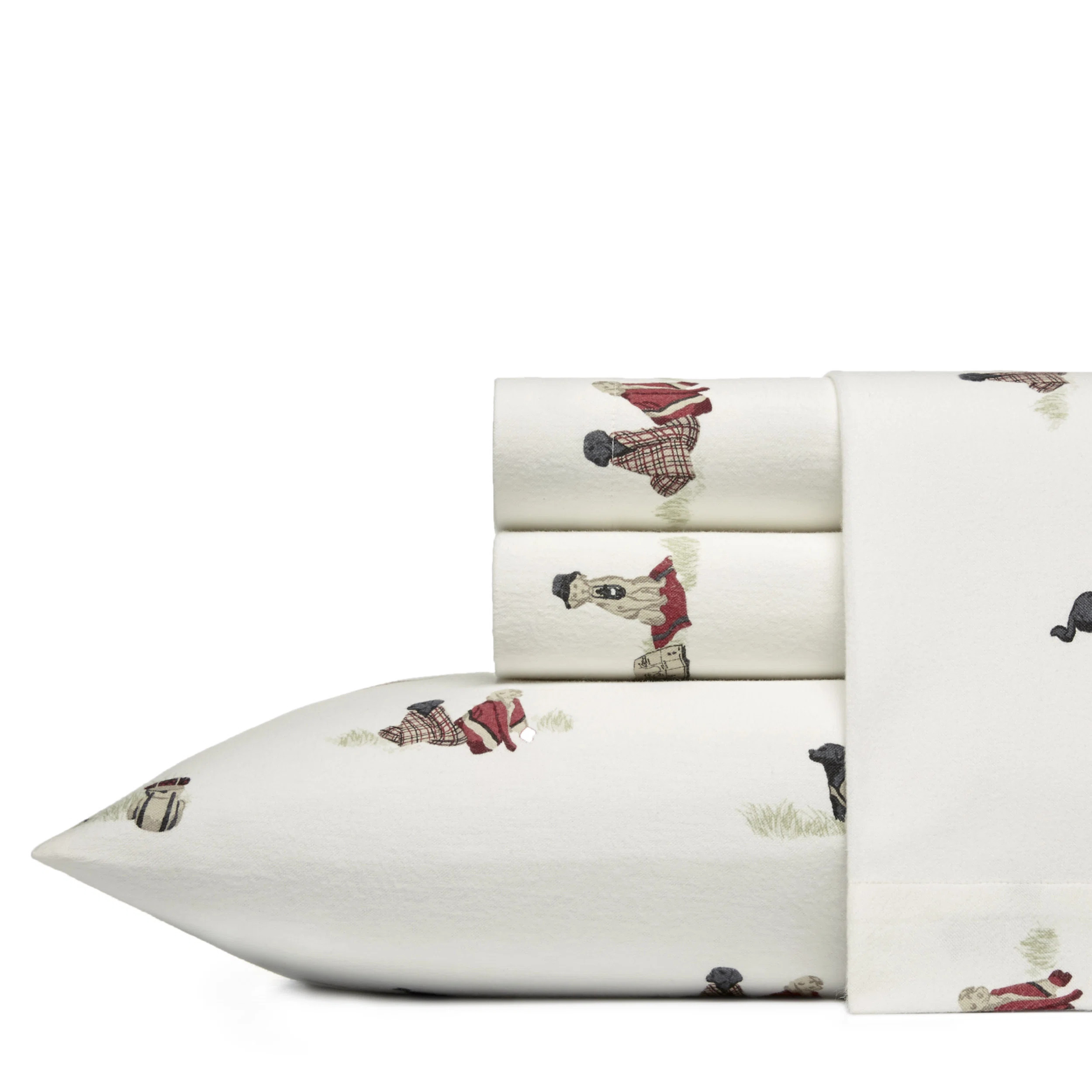 Eddie Bauer Cozy Cotton Flannel Sheet Sets | Wayfair North America
