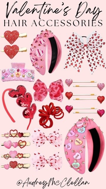 Valentine’s Day hair accessories 🩷❤️

#LTKBeauty