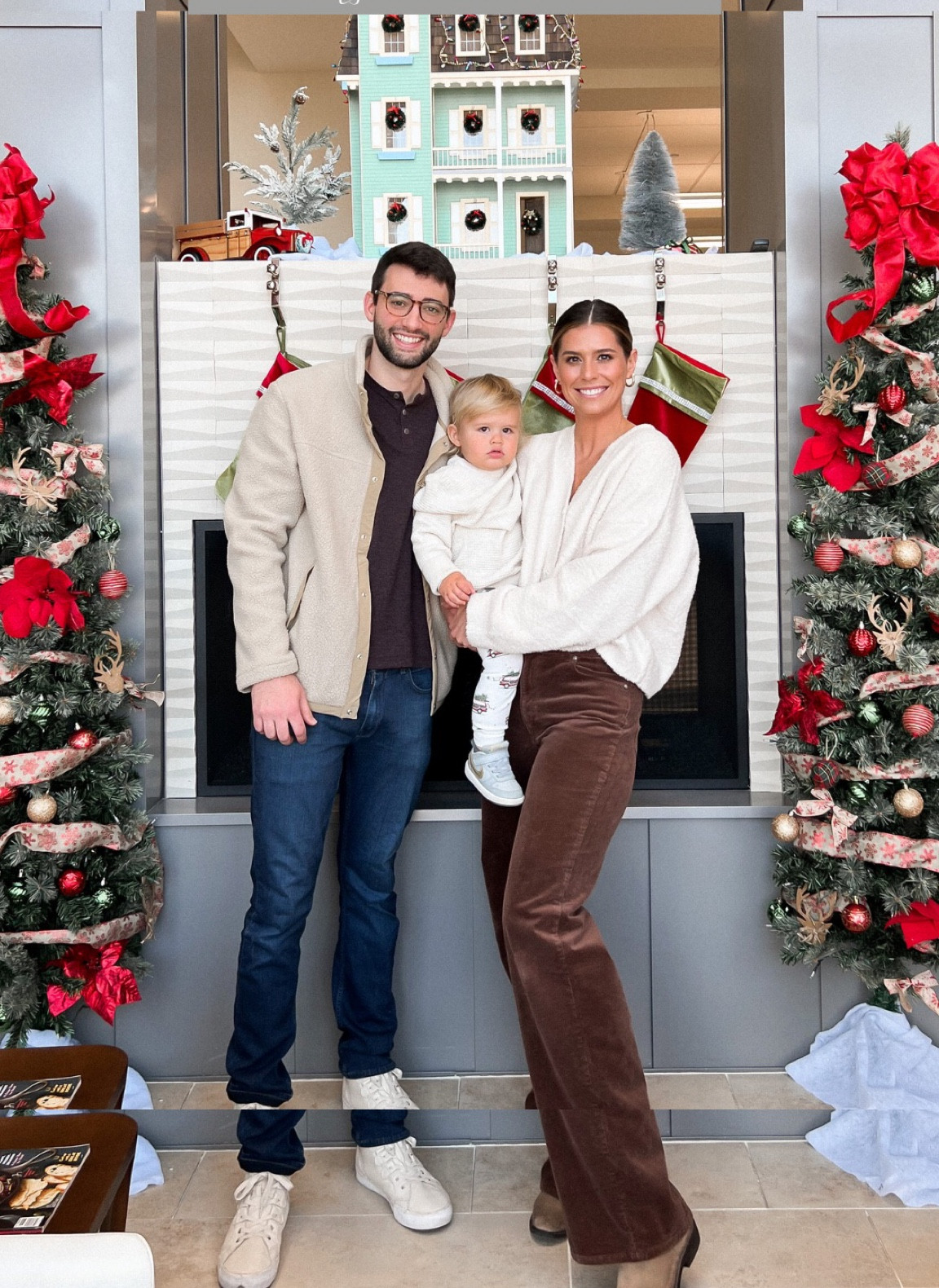 Stretchy corduroy pants and the softest fuzziest sweater ever 

#LTKHoliday #LTKSeasonal #LTKfamily