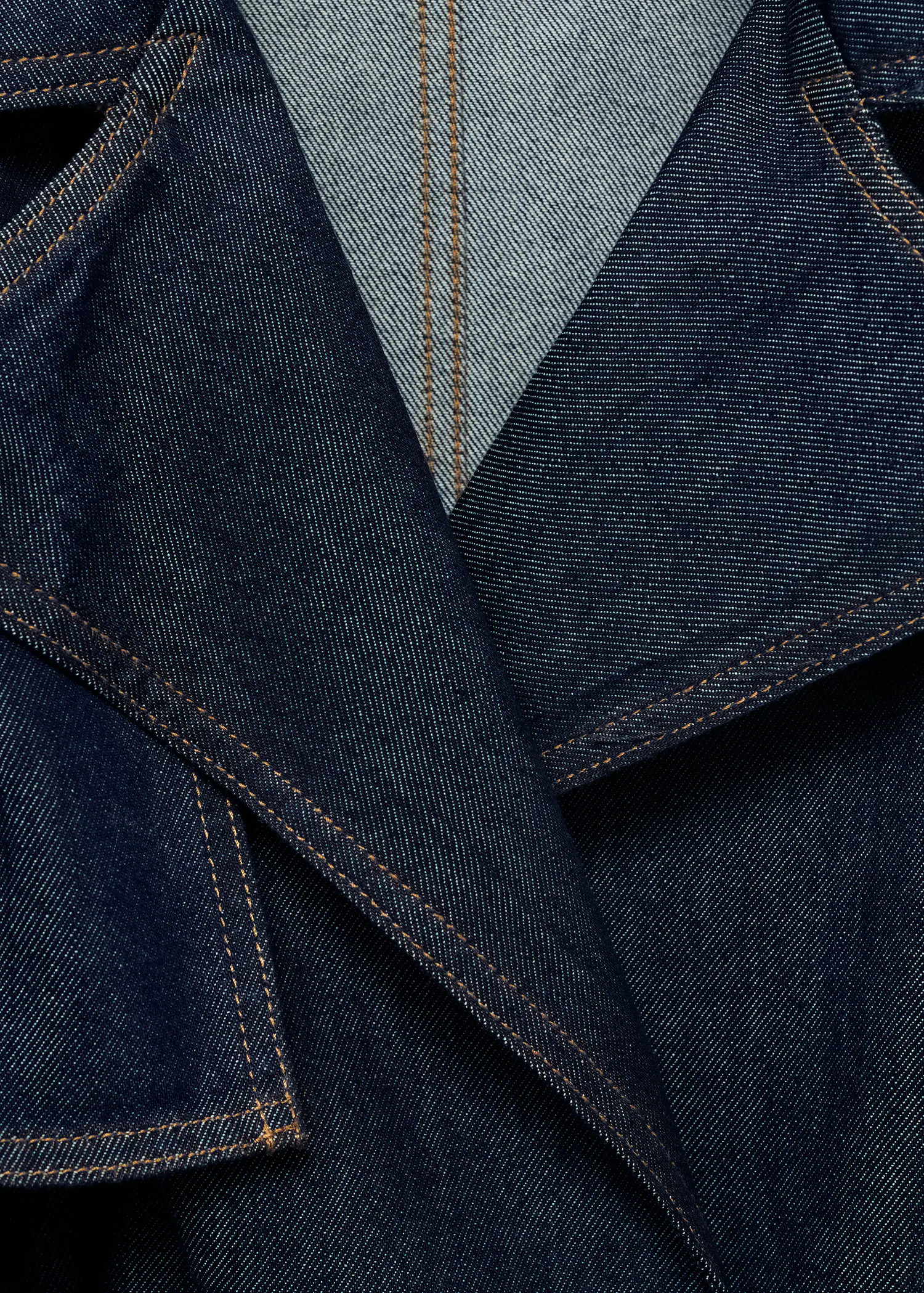 Short denim trench coat with belt - Women | MANGO USA | Mango (US/MX/AU)