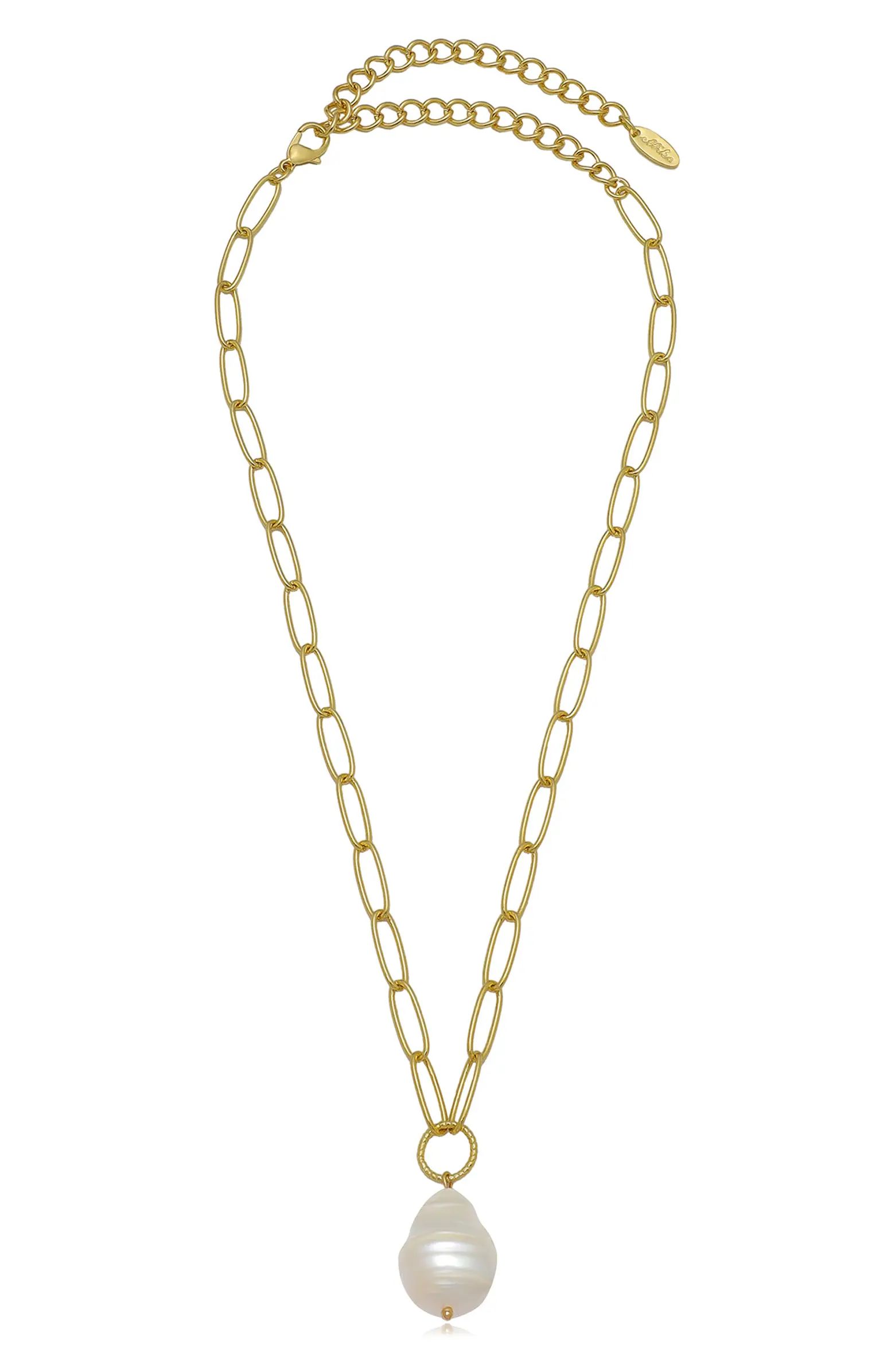 Freshwater Pearl Pendant Necklace | Nordstrom