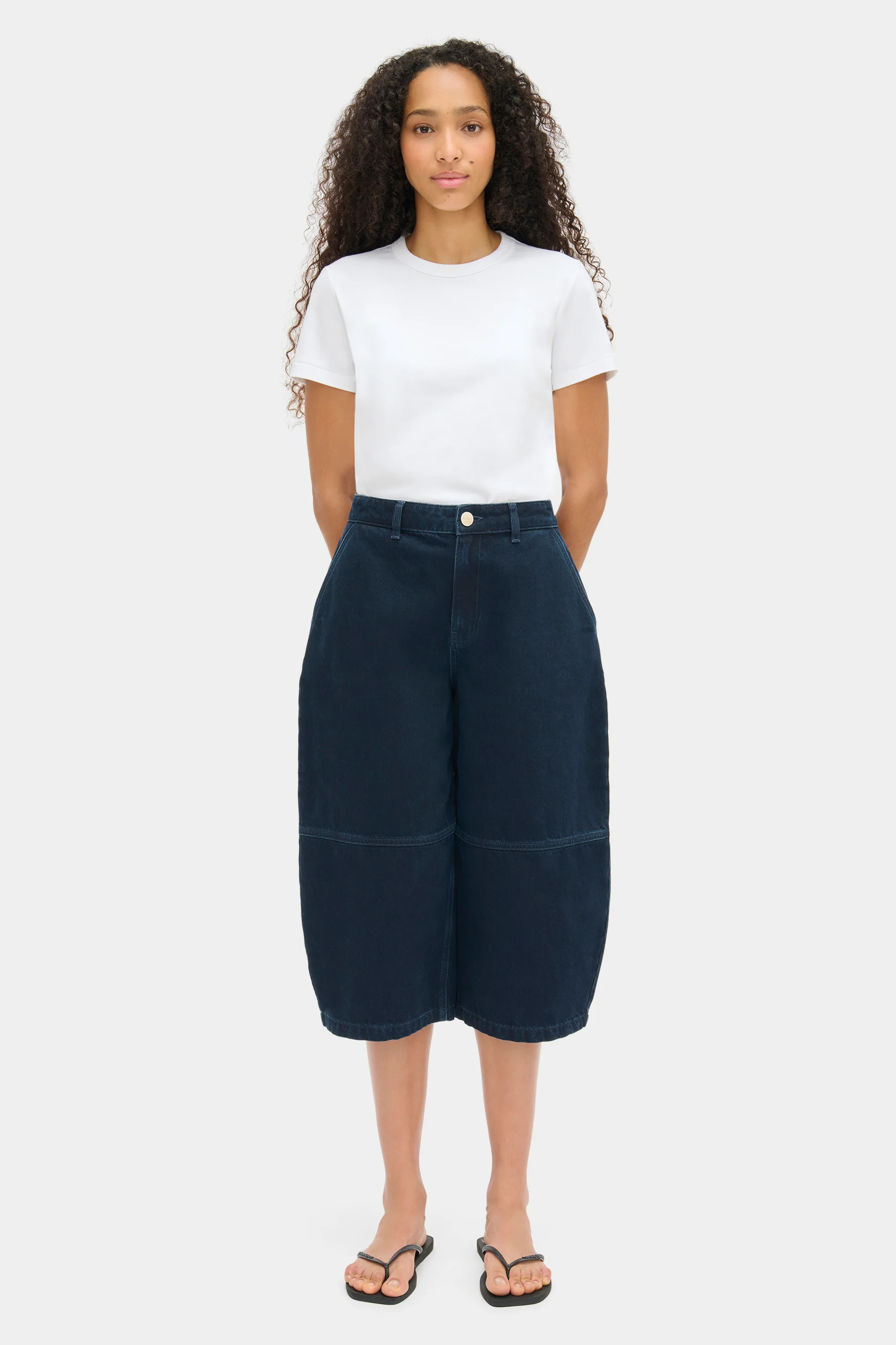 ALIGNE Denim Culotte - Blue | Haven | ALIGNE UK & EU