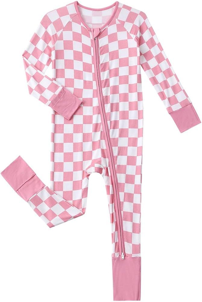 SUZEL Baby Viscose from Bamboo Pajamas - Infant Boys Girls Footless Zippy Pjs Sleep 'N Play Cloth... | Amazon (US)